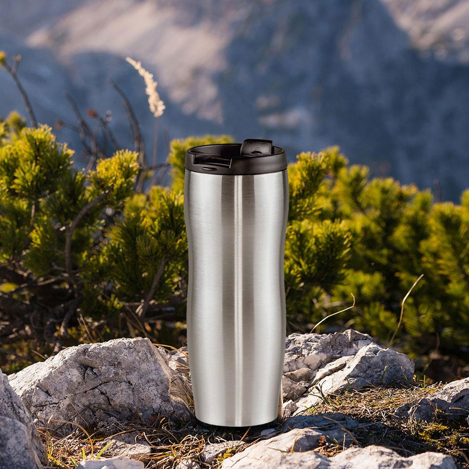 Abant 400 ml Termos - Gümüş promosyon ürünü