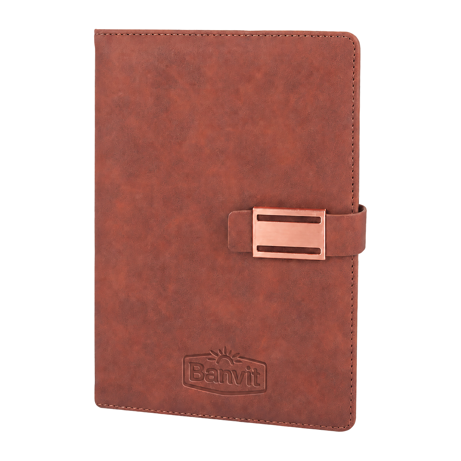 Akıncı Tarihsiz Defter (15x21 cm) - Kahverengi promosyon ürünü