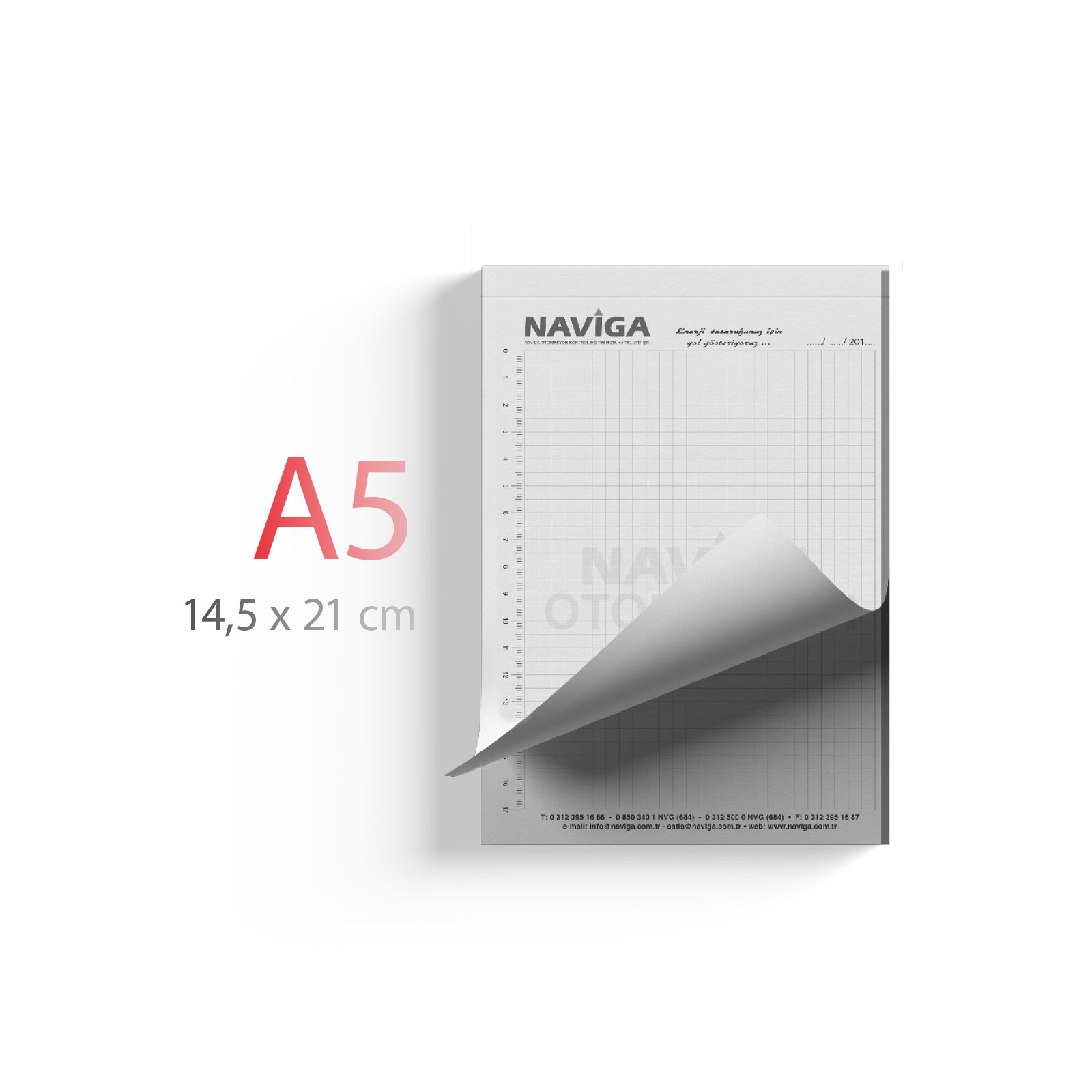 ala-32 a5 Tutkallı Bloknot — promosyon ürünü