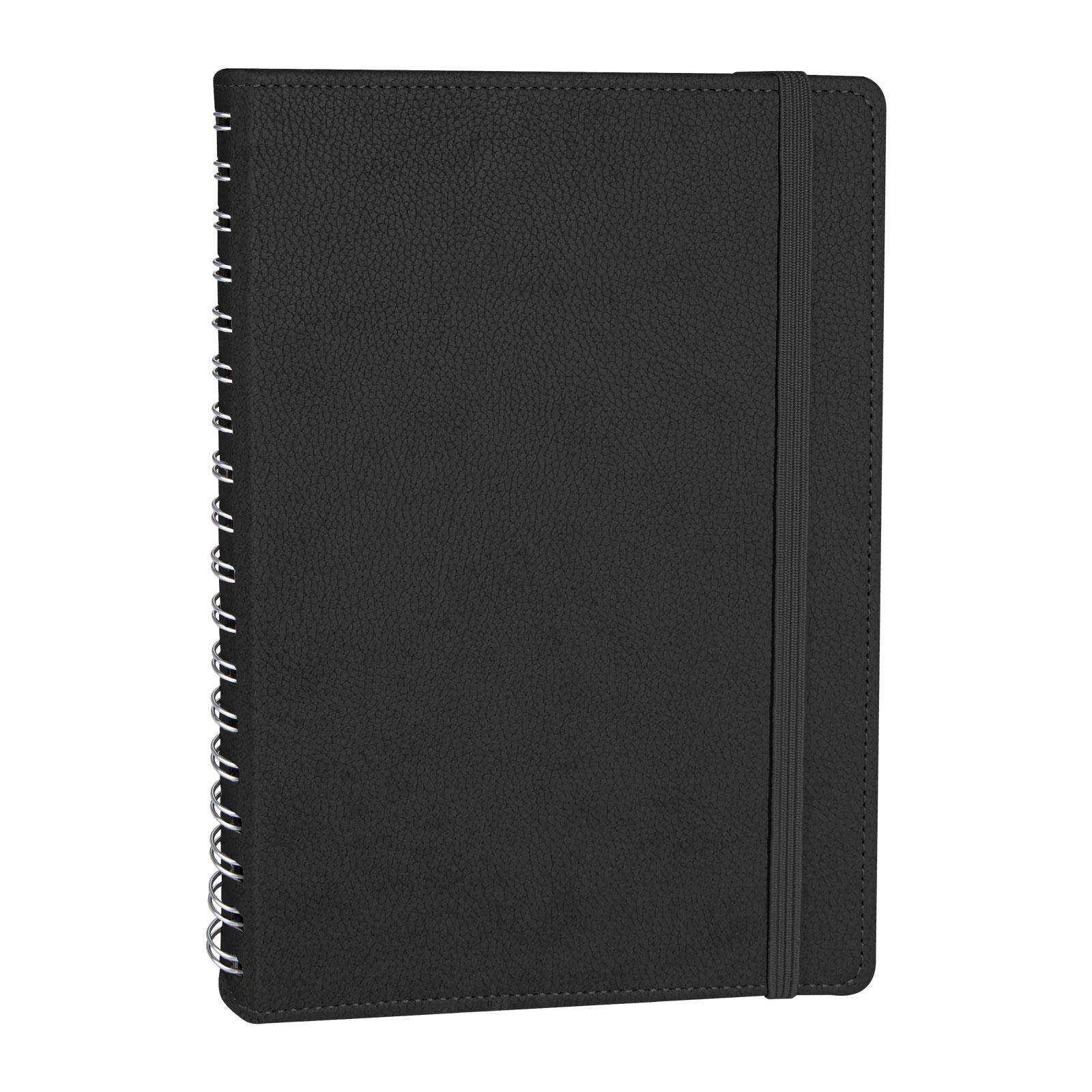 Anıttepe Tarihli Gizli Spiralli Ajanda (17x24 cm) - Siyah promosyon ürünü