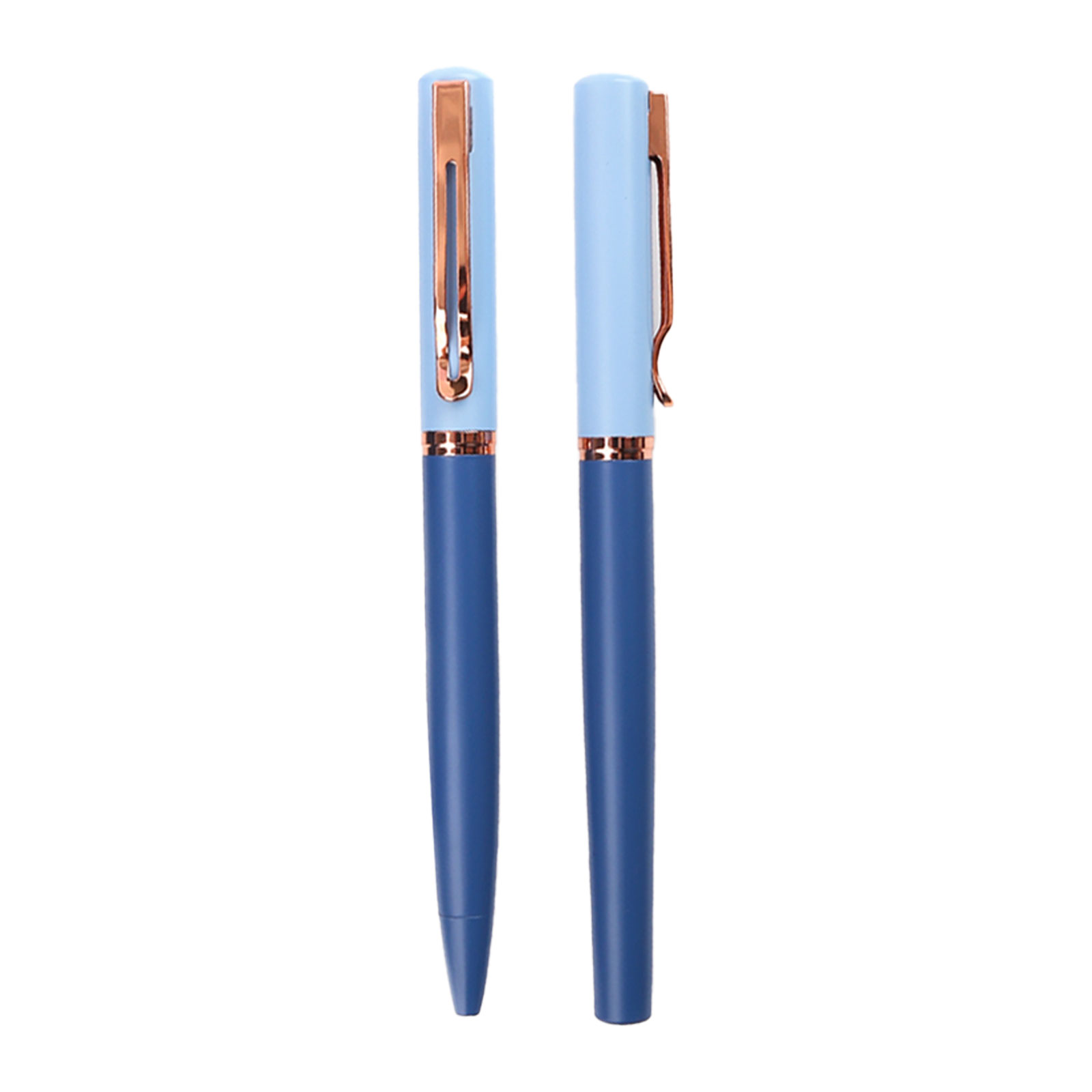 Atakum İkili Kalem Seti - Lacivert promosyon ürünü