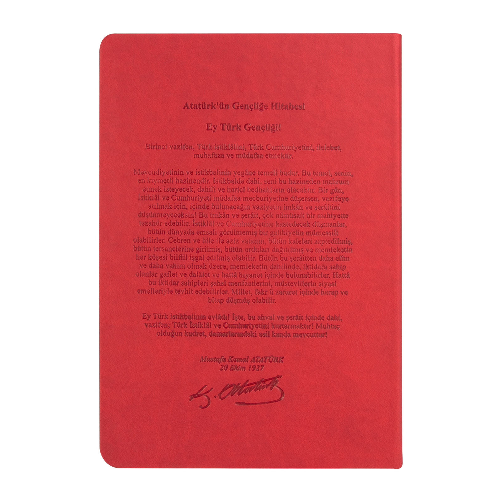 Atatürk Tarihsiz Defter (17x24 cm) promosyon ürünü