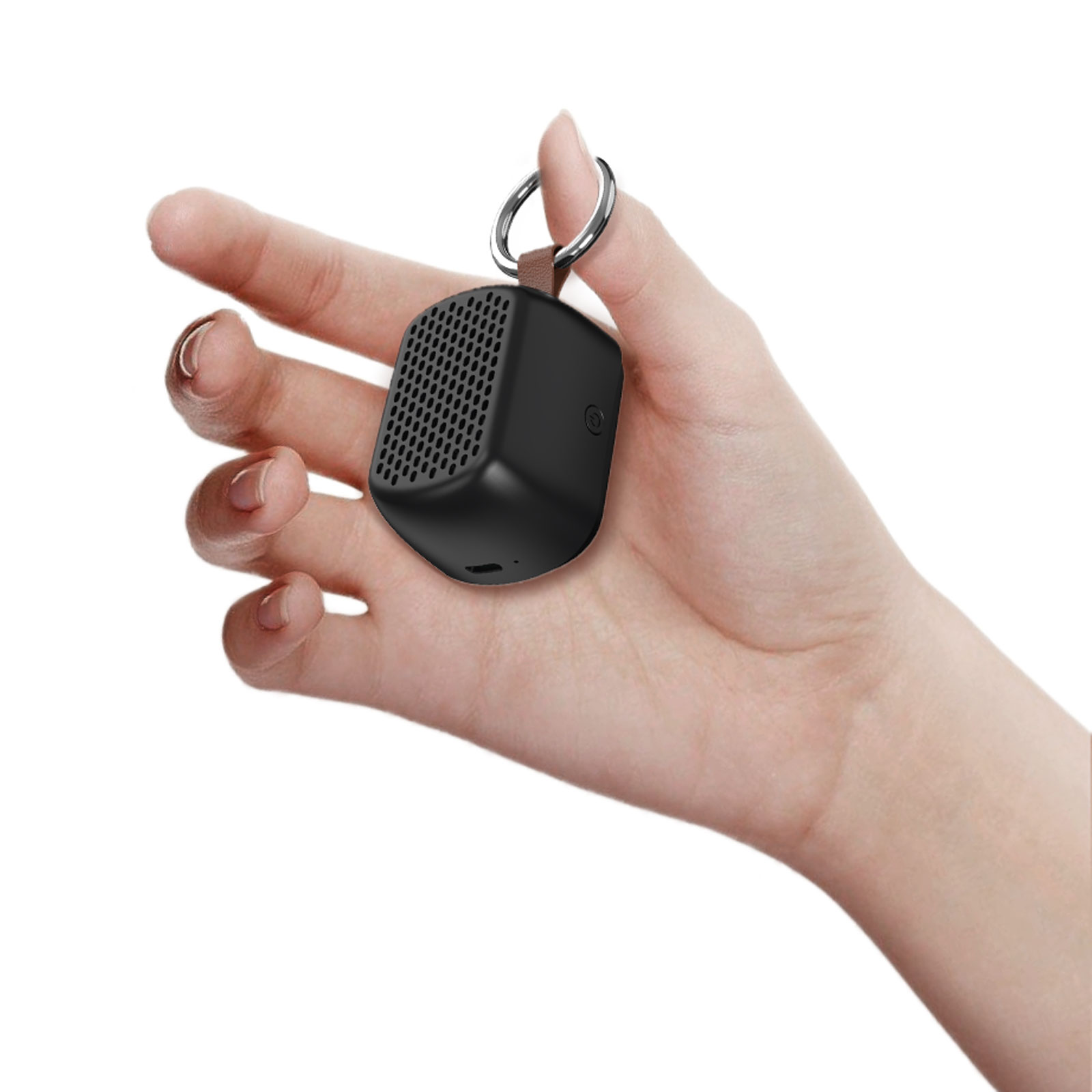 Avaz Bluetooth Mıknatıslı Işıklı Hoparlör - Siyah promosyon ürünü