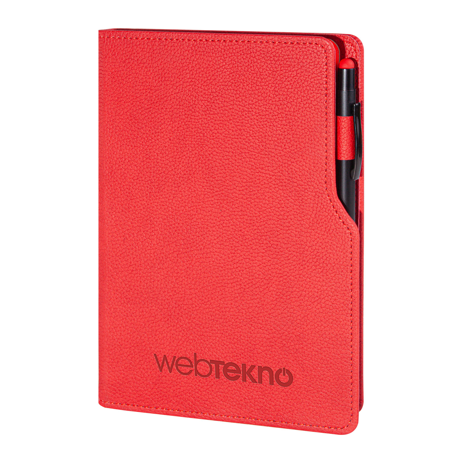 Bahçelievler Tarihsiz Defter (14,5x21 cm) - Kırmızı promosyon ürünü