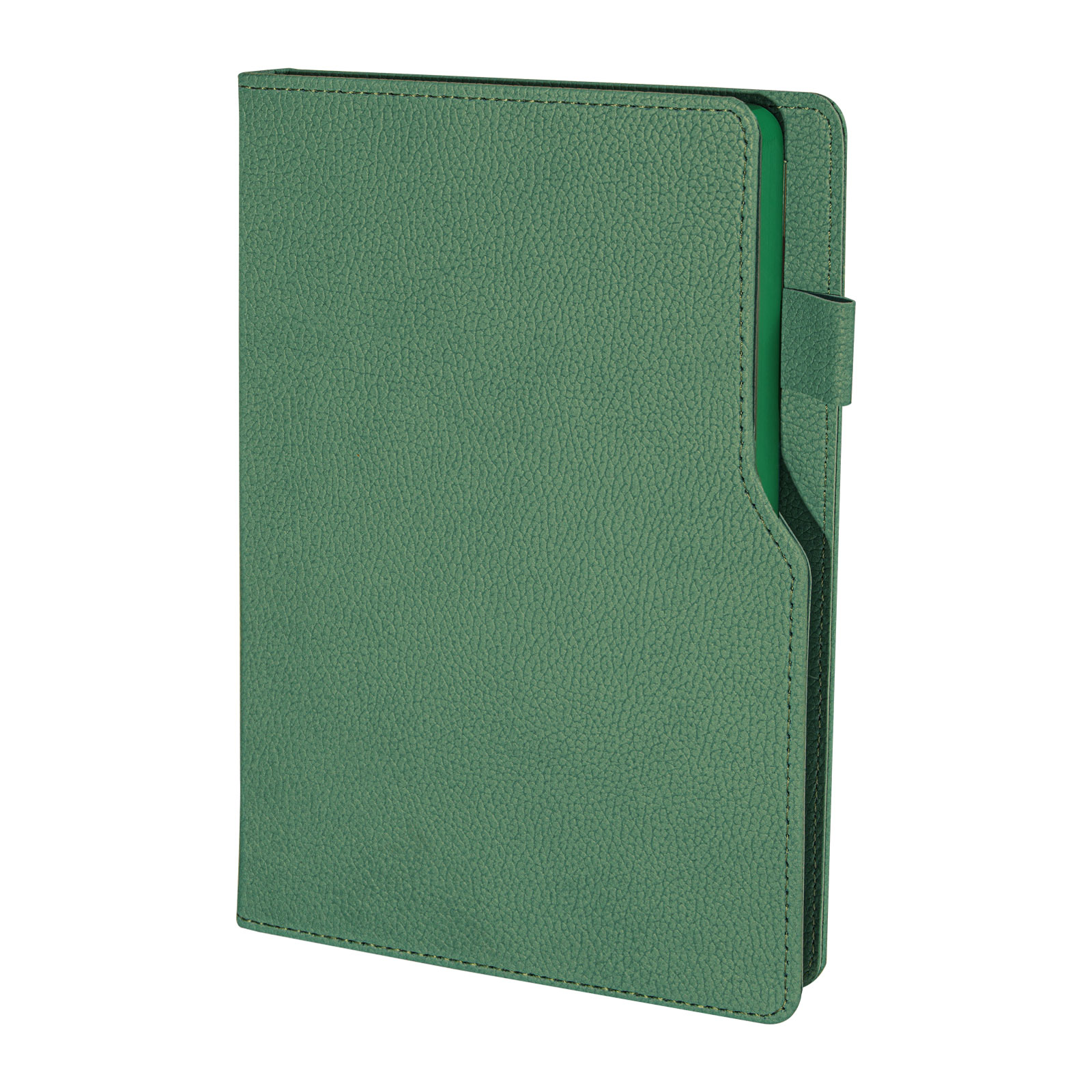 Bahçelievler Tarihsiz Defter (14,5x21 cm) - Yeşil promosyon ürünü