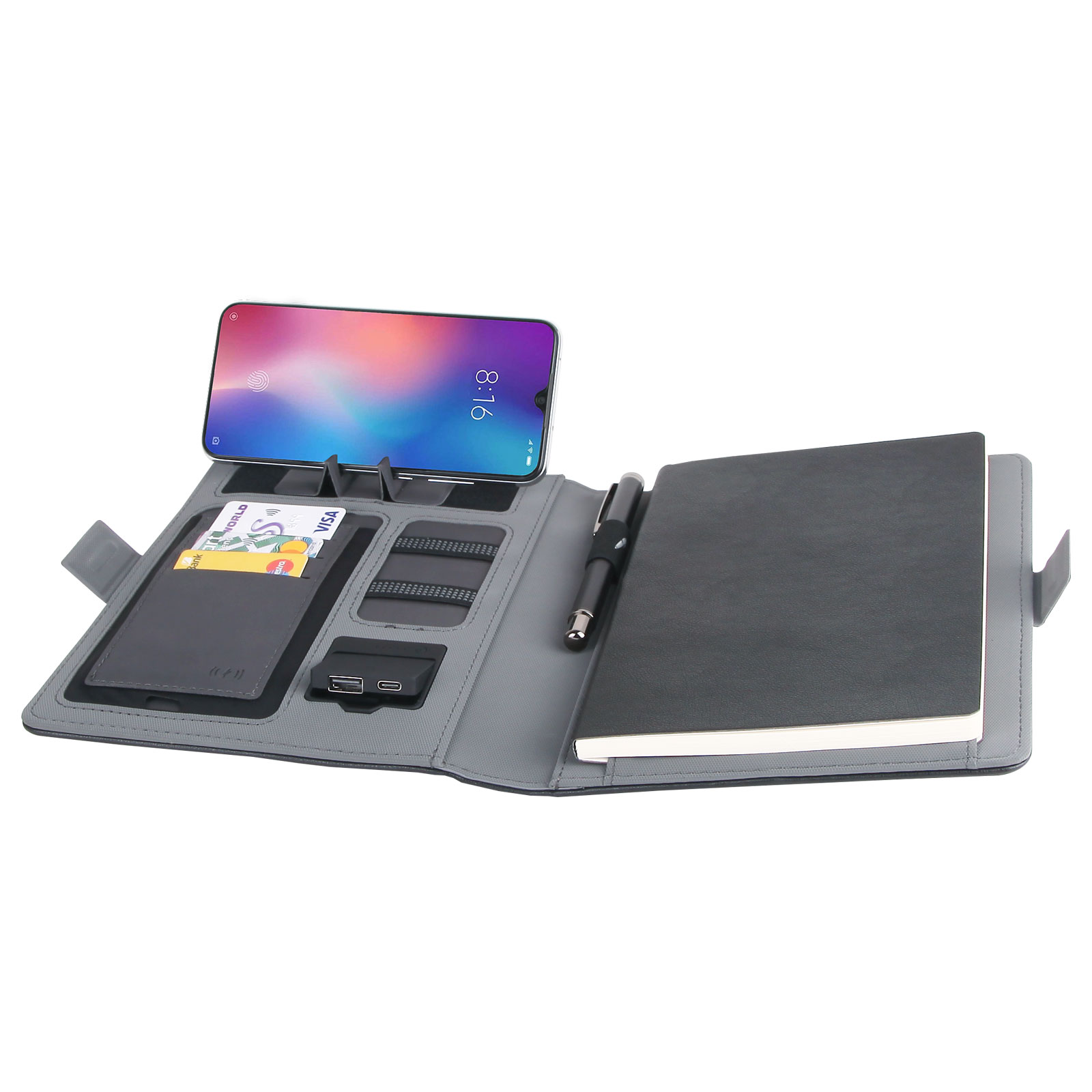 Çeşme 8.000 mah Wıreless Powerbank Defter promosyon ürünü