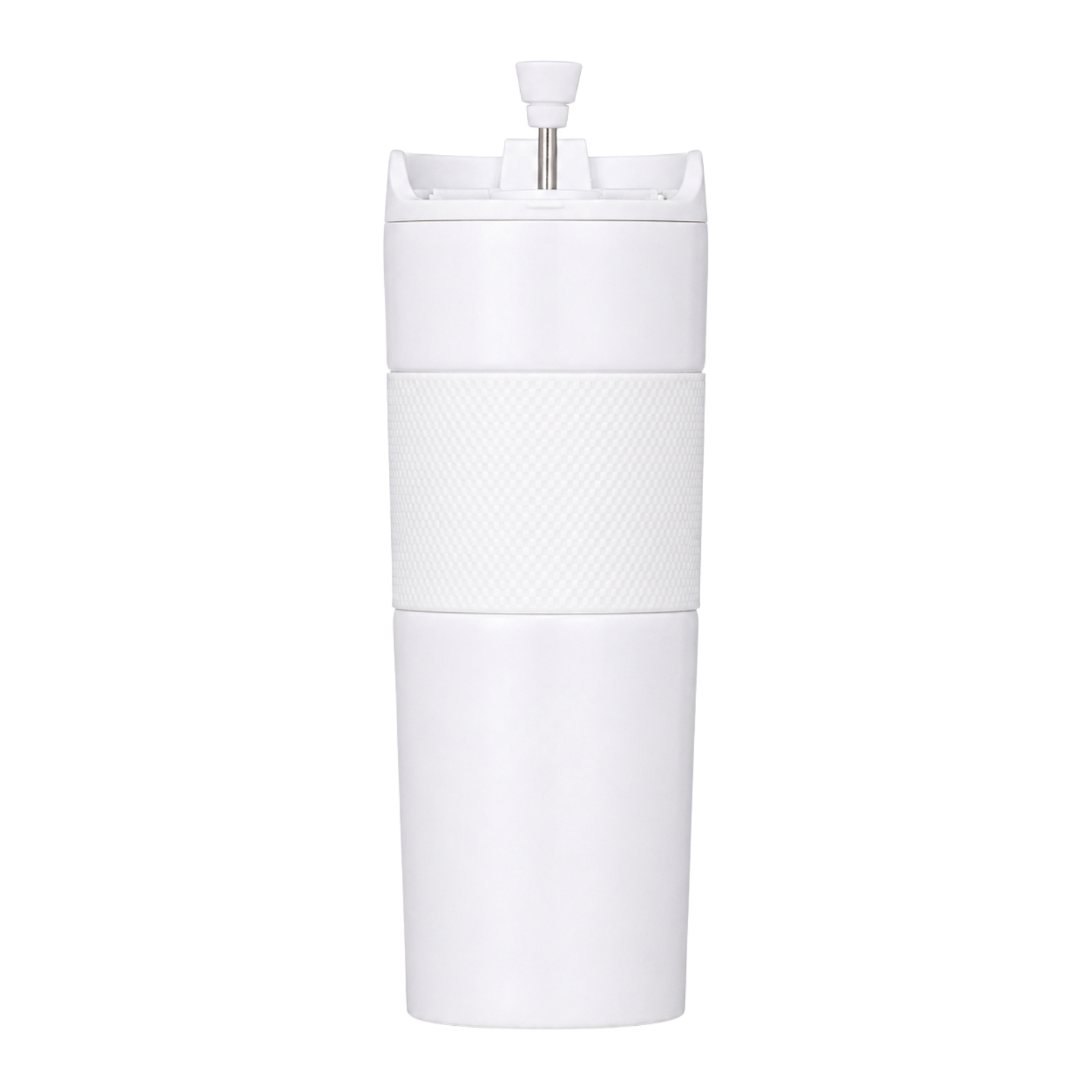Cide 500 ml French Press Termos - Beyaz promosyon ürünü