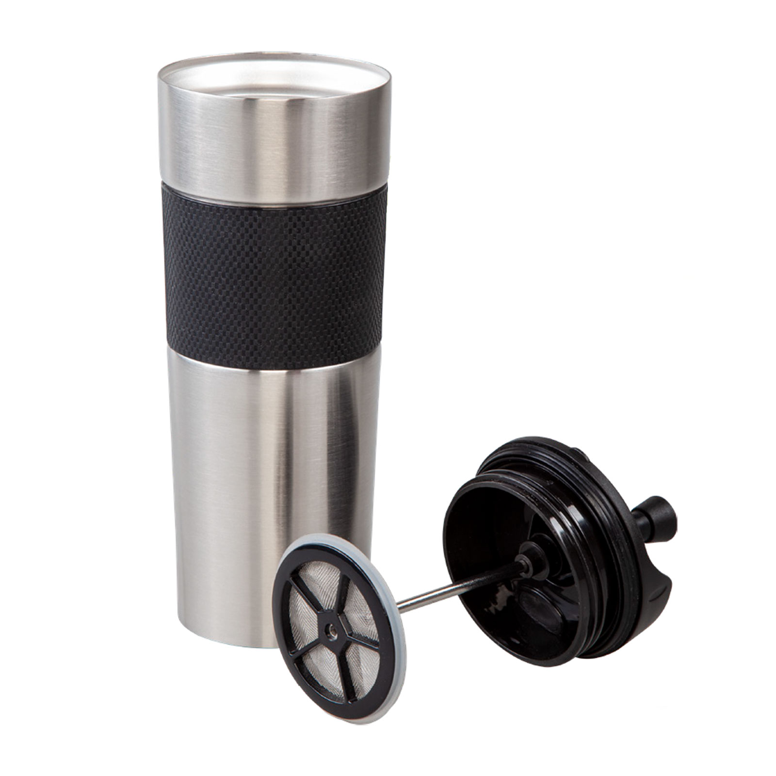 Cide 500 ml French Press Termos - Gümüş promosyon ürünü