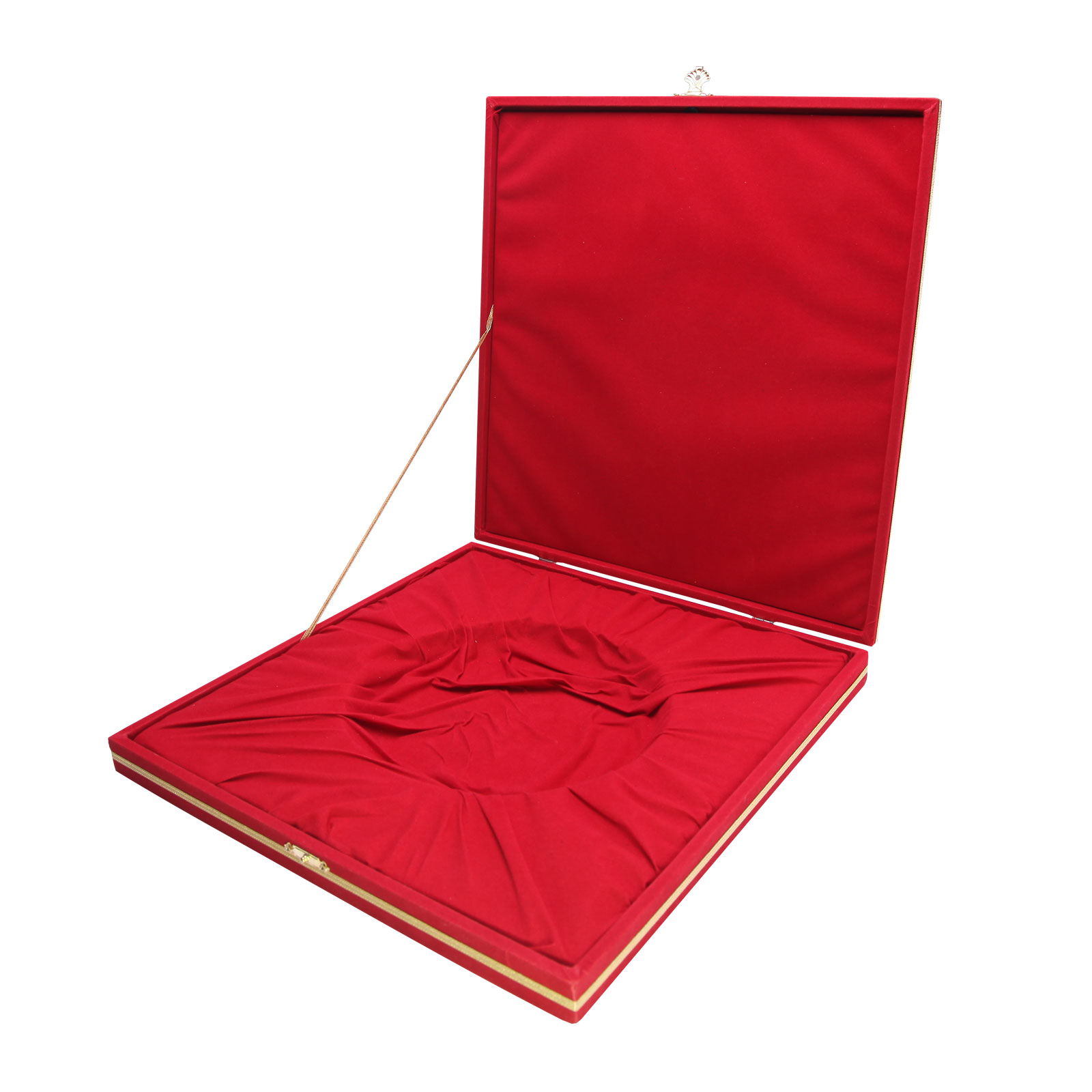 Denim Kadife Tabak Kutusu (27x27 cm) — promosyon ürünü