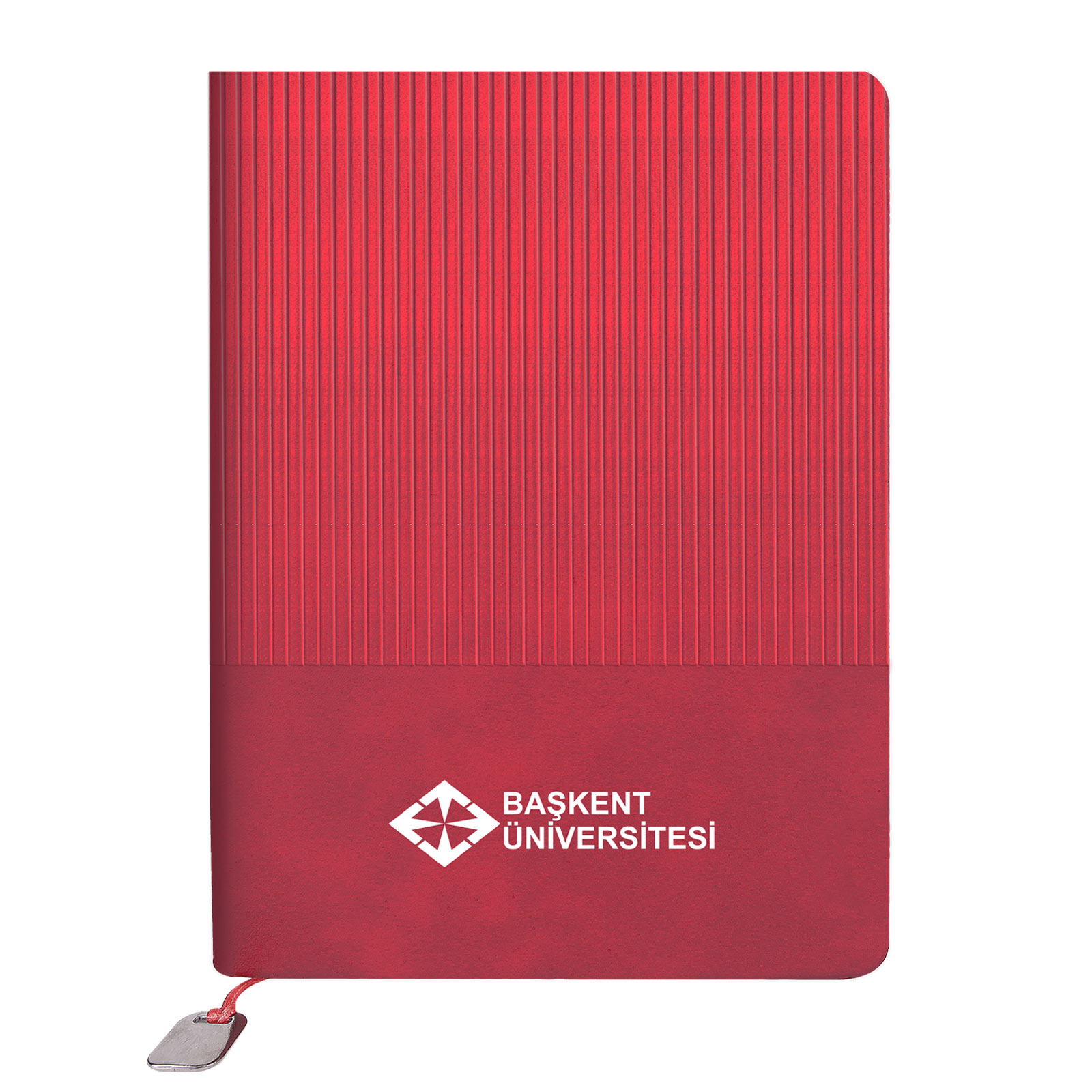 Dikmen Tarihsiz Defter (15x21 cm) - Kırmızı promosyon ürünü