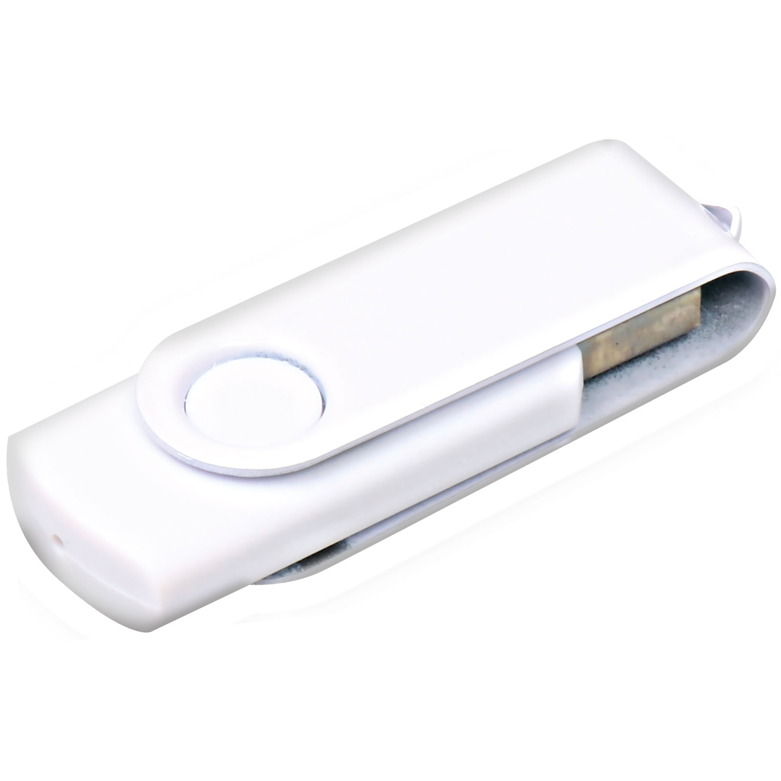 Eşrefoğulları Döner Kapaklı Usb Bellek (32 gb) - Beyaz promosyon ürünü