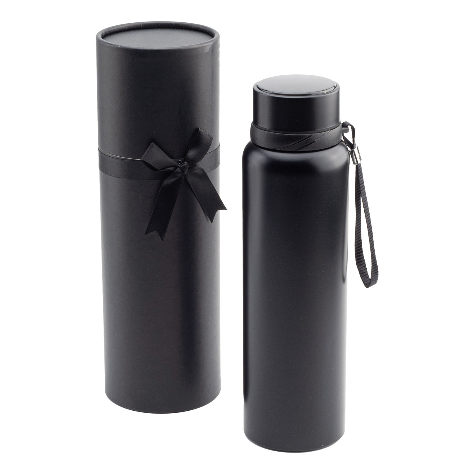 Göynük 1000 ml Dereceli Termos - Siyah promosyon ürünü