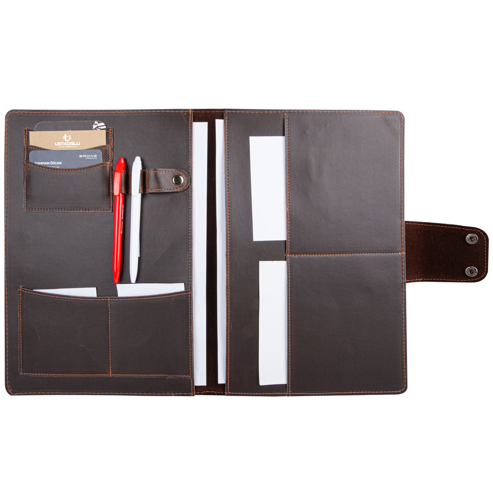 Gülveren Organizer Kılıf (24x31,5 cm) - Kahverengi promosyon ürünü
