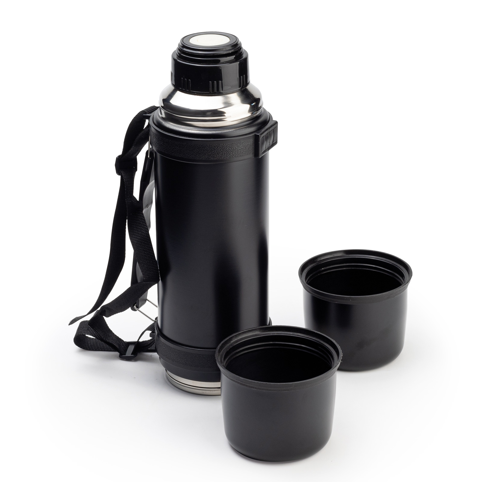 Hazar 1000 ml Termos - Siyah promosyon ürünü