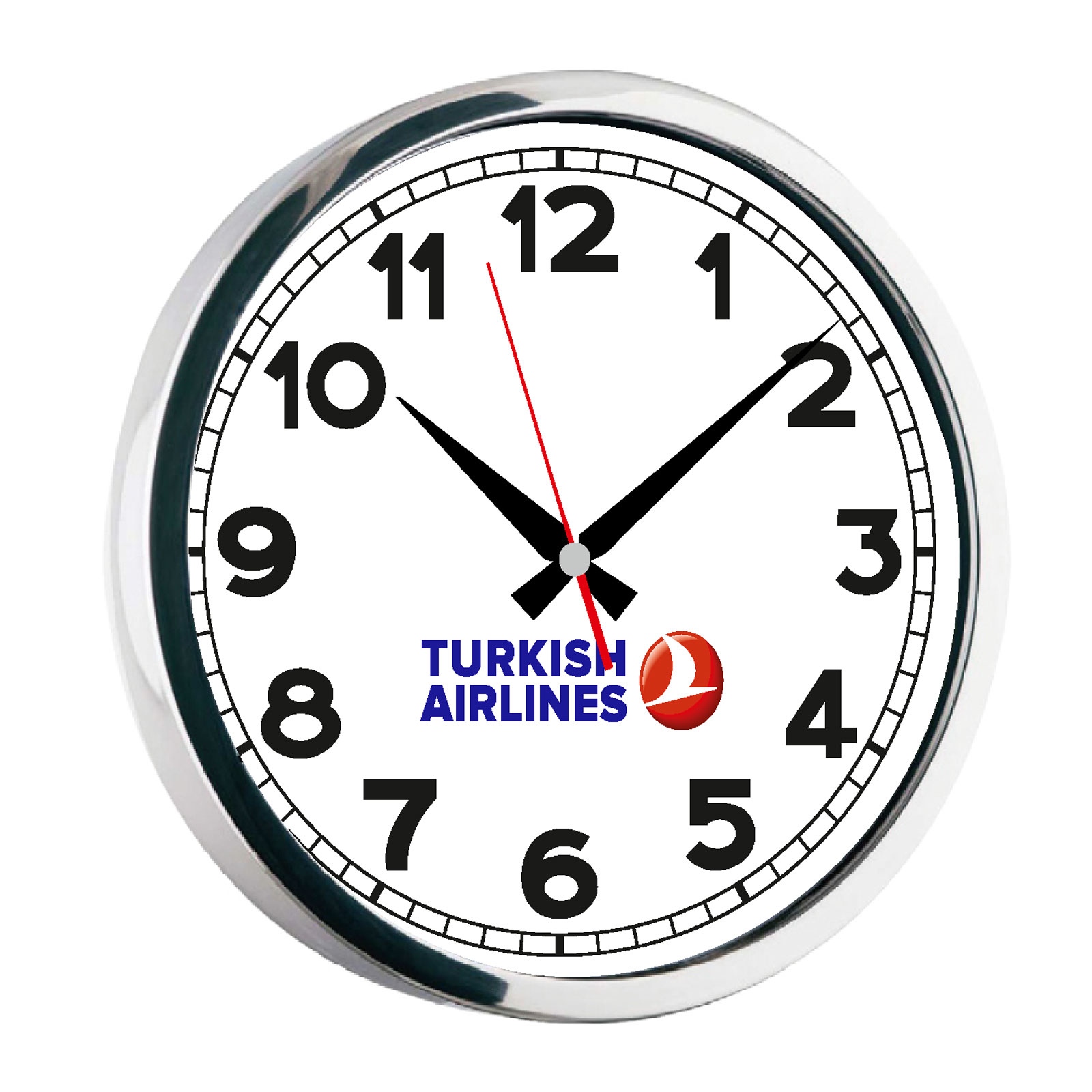 hydra081 Metal Çerçeve Duvar saati(400mm) — promosyon ürünü