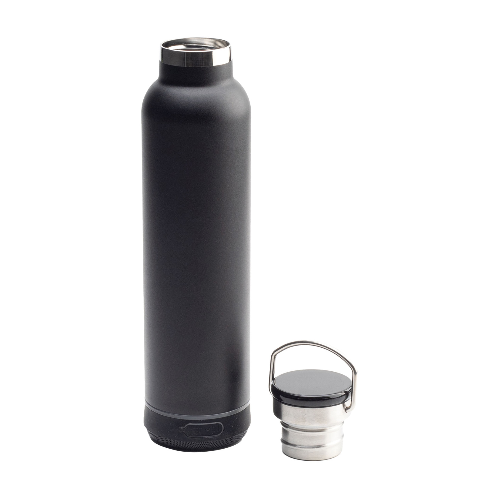 Ihlara 650 ml Dereceli Hoparlörlü Termos - Siyah promosyon ürünü