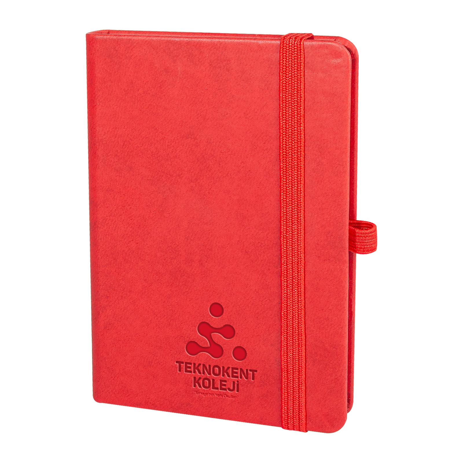 İncek Tarihsiz Defter (9x14 cm) - Kırmızı promosyon ürünü