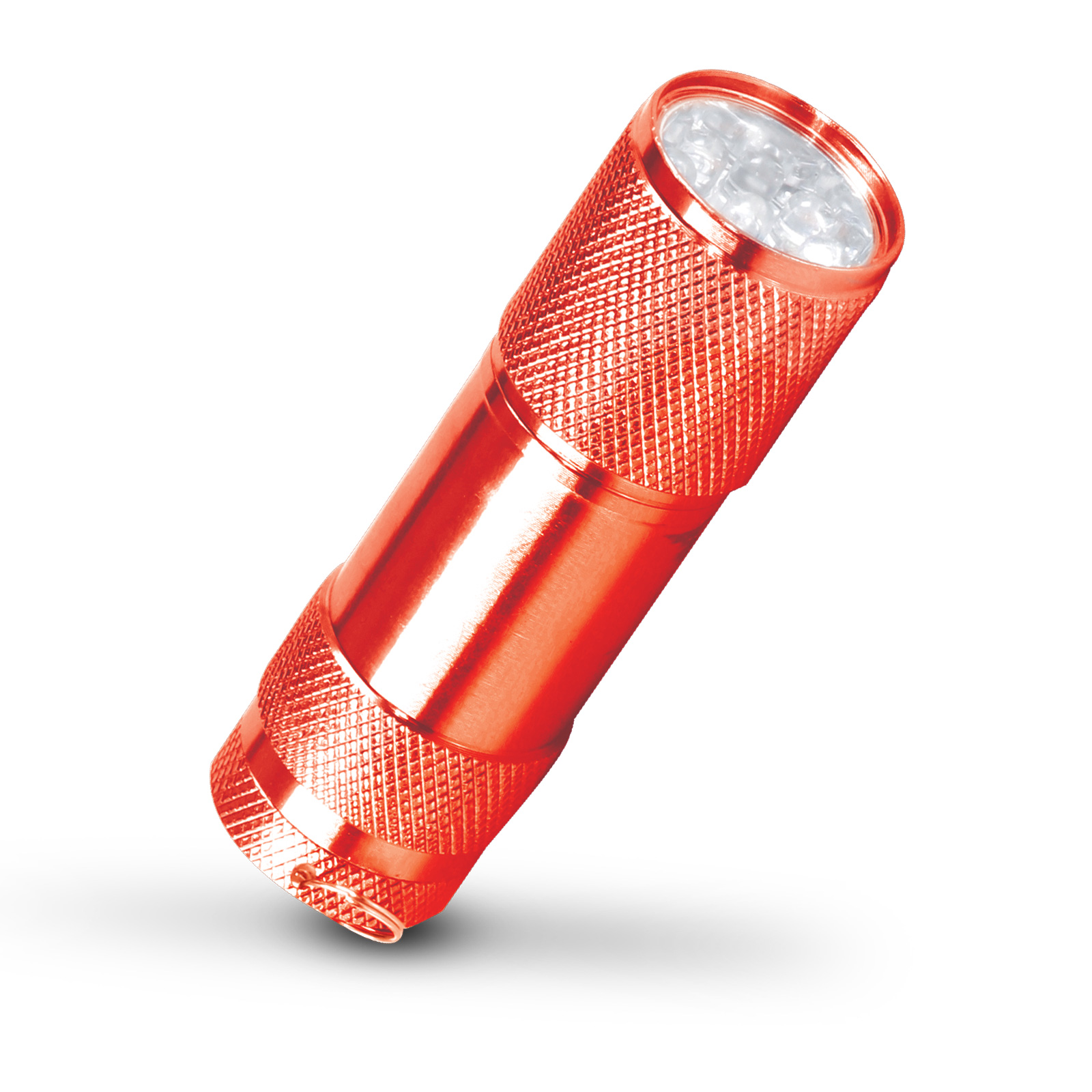 İspinoz 9 Led El Feneri - Kırmızı promosyon ürünü