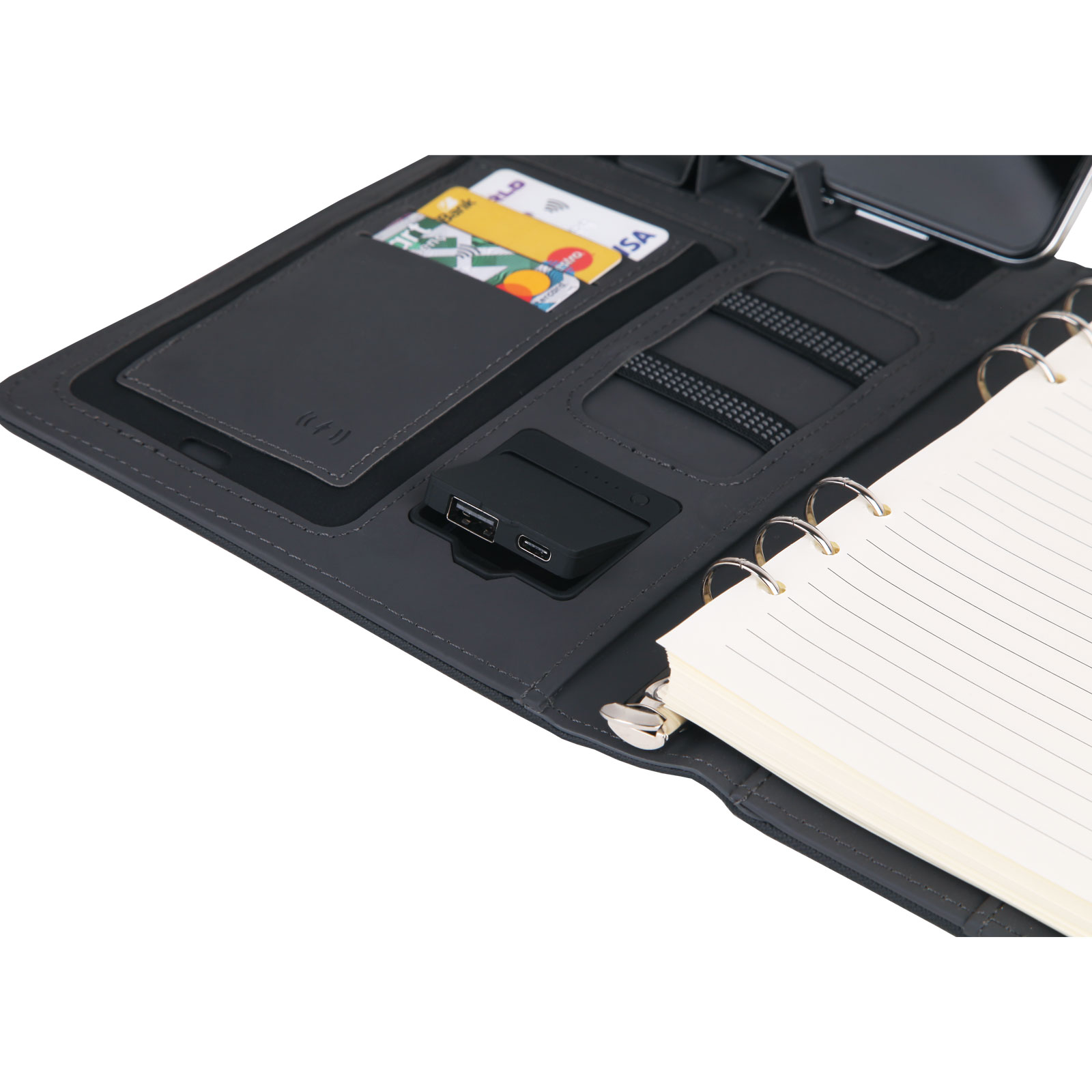 Kalkan 5.000 mah Wıreless Powerbank Defter promosyon ürünü
