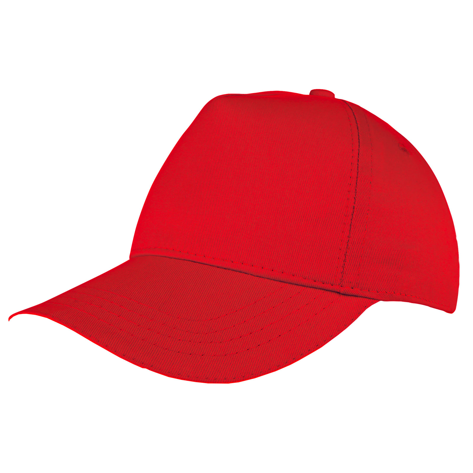 Kardelen Cotton Kumaş Şapka - Kırmızı promosyon ürünü