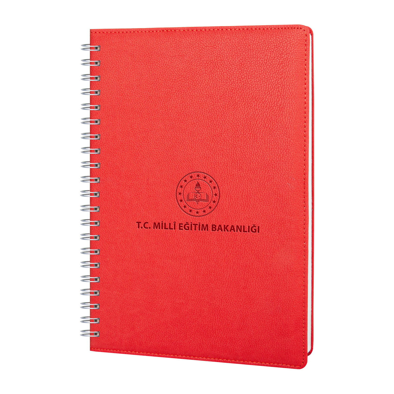 Kolej Spiralli Haftalık Planlayıcı (20x28 cm) - Kırmızı promosyon ürünü