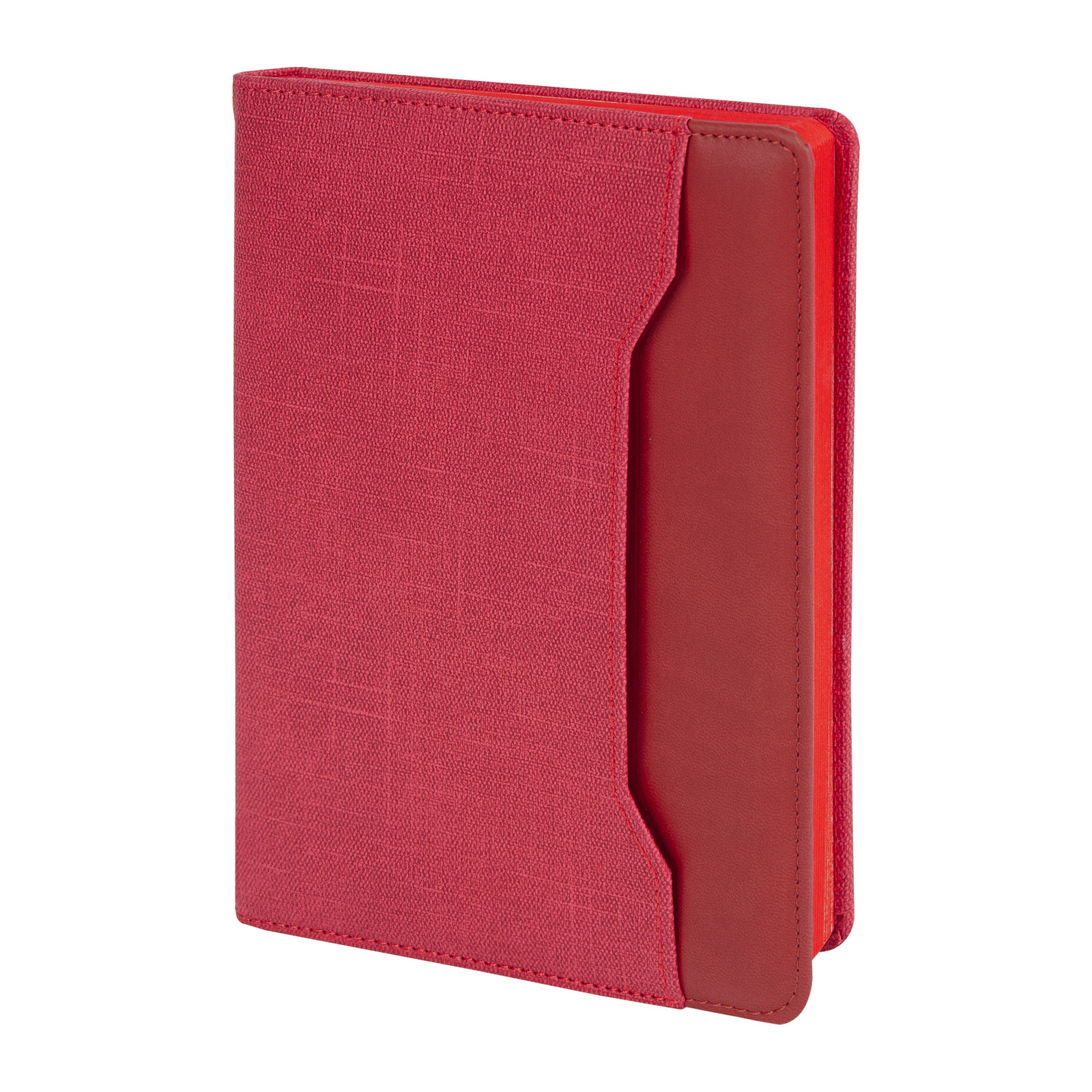 Koru Tarihsiz Defter (15x21 cm) - Kırmızı promosyon ürünü