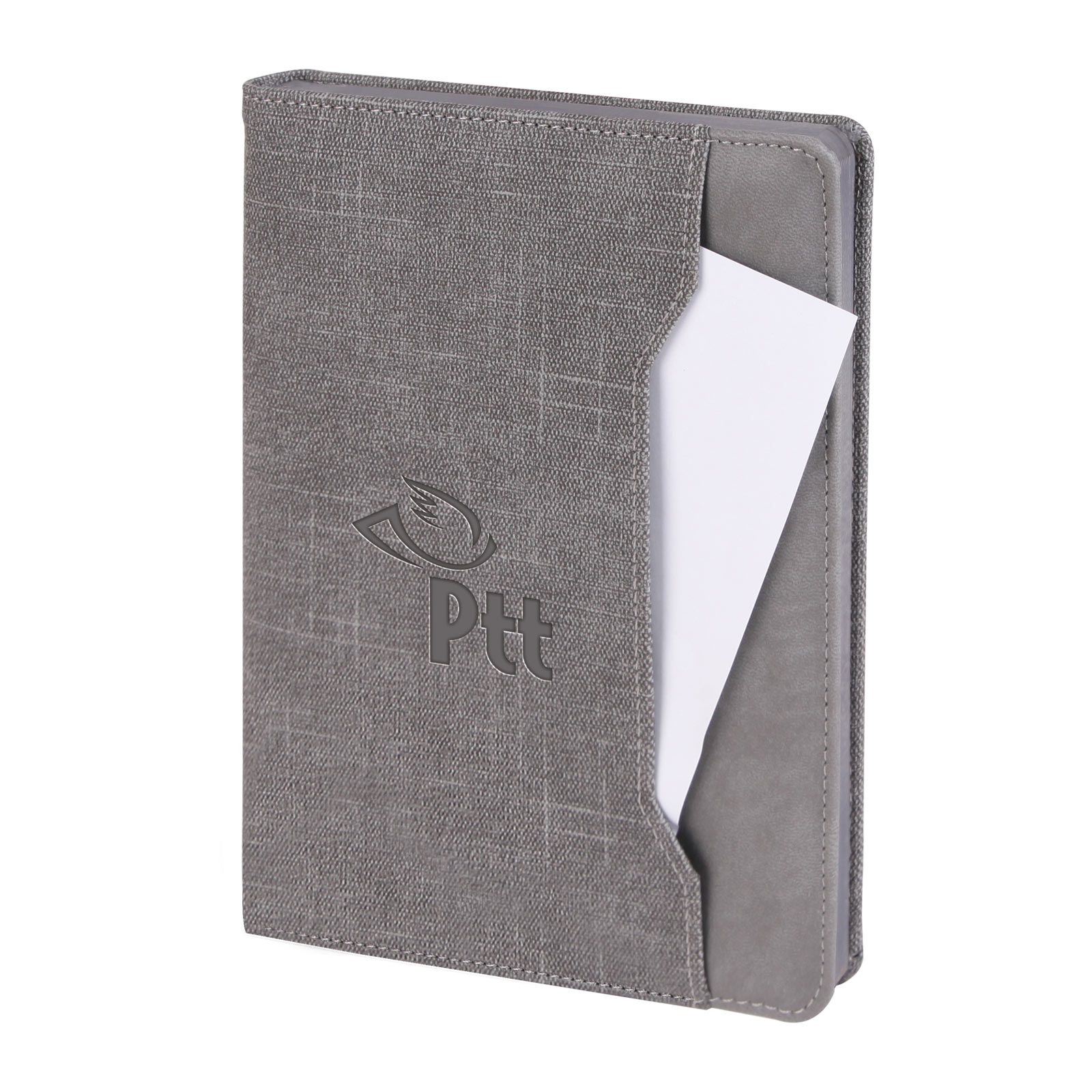 Koru Tarihsiz Defter (15x21 cm) - Gri promosyon ürünü