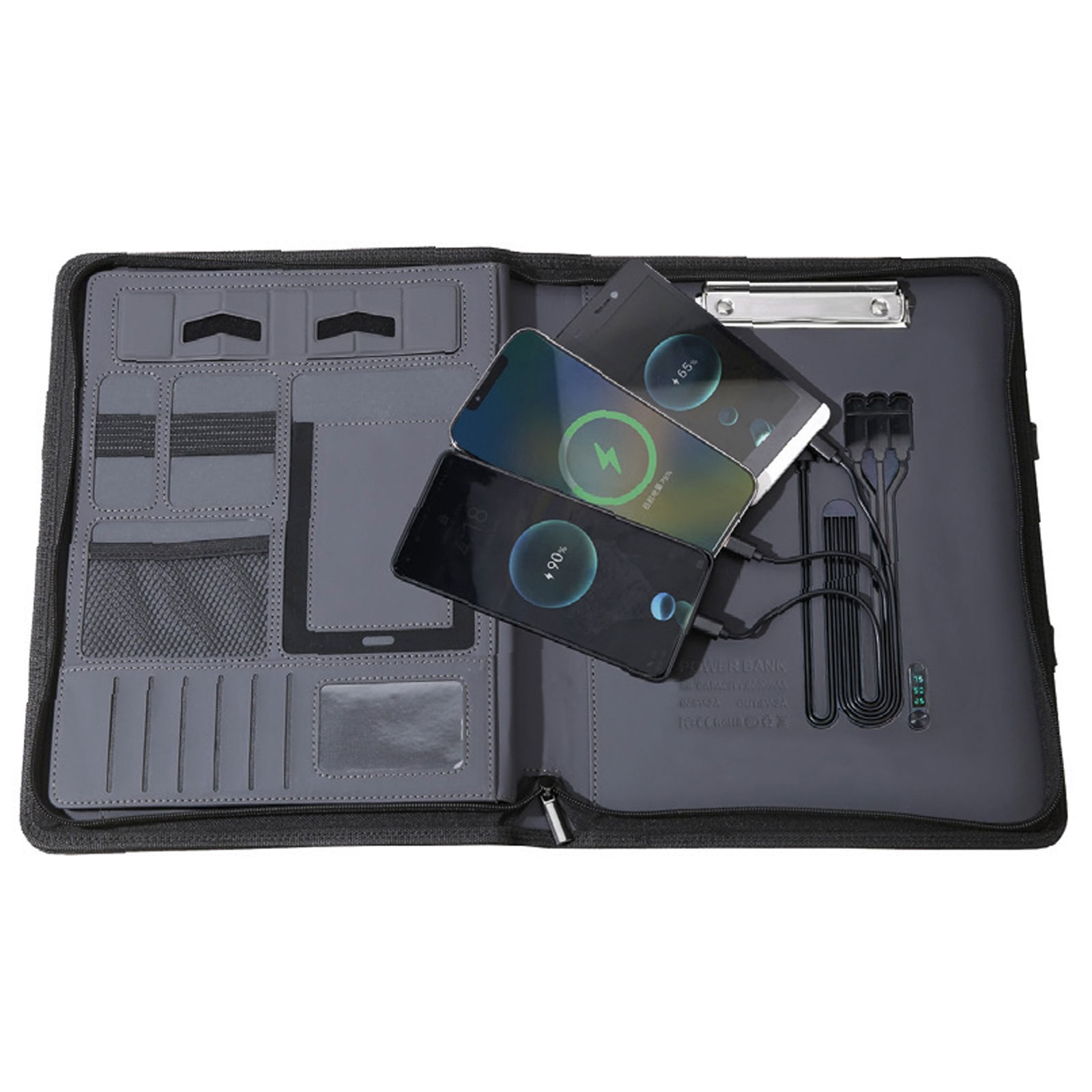Kurtboğazı 8.000 mah Wıreless Powerbank Organizer Çanta promosyon ürünü