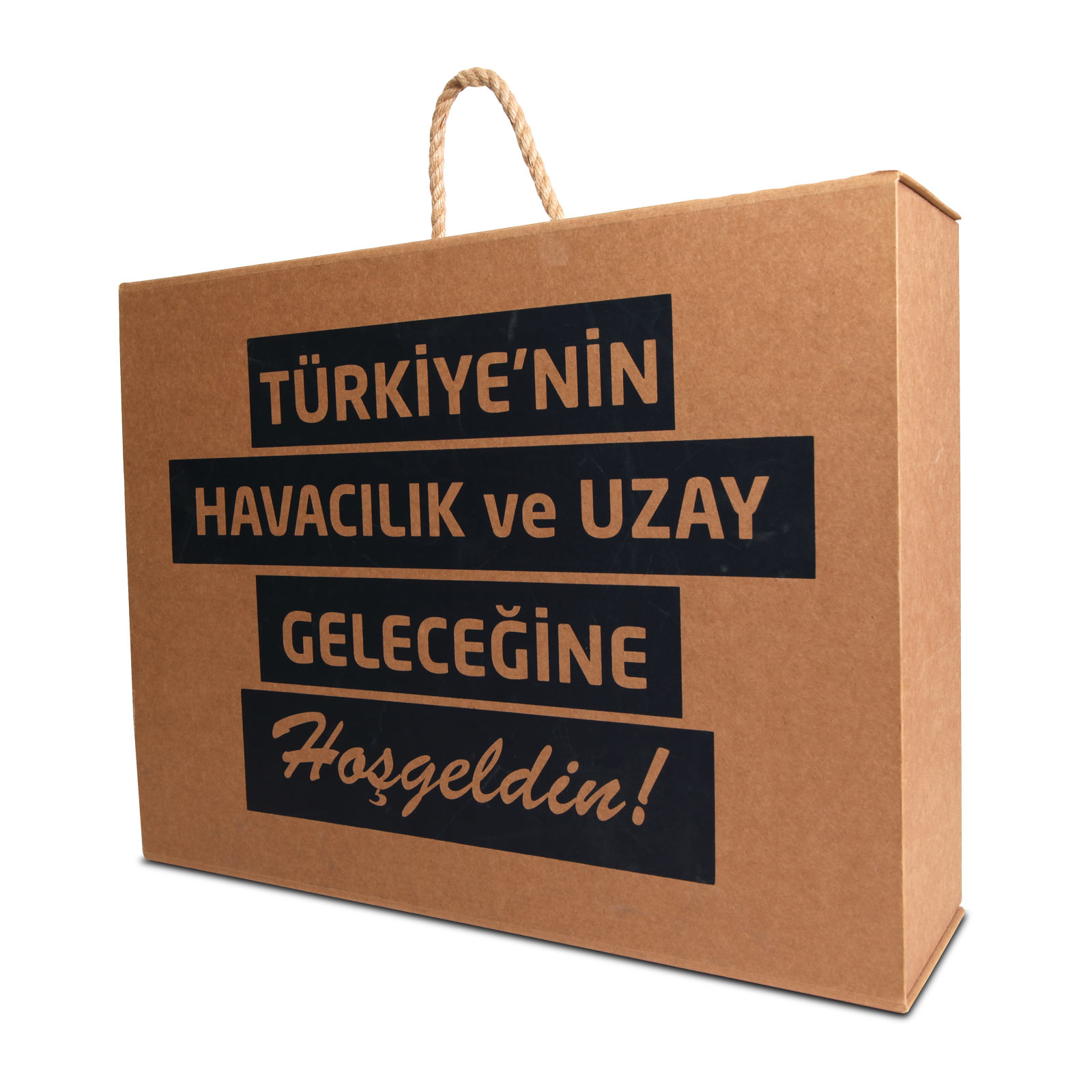 Kutu 1 Mıknatıslı Kutu Sıvama - Kraft promosyon ürünü