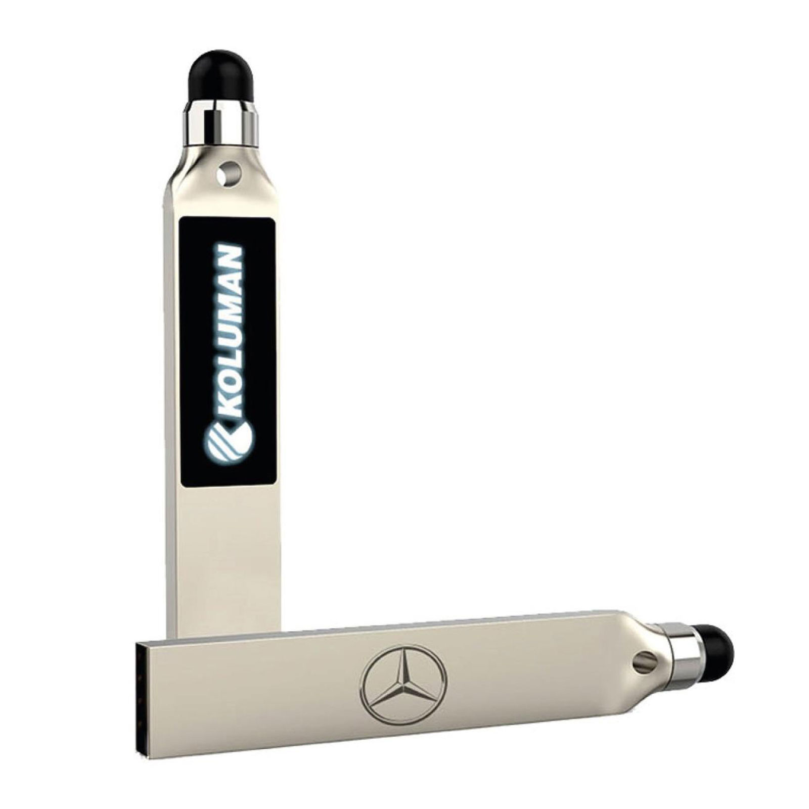 Ladin Ledli Usb Bellek (32 gb) - Gümüş promosyon ürünü