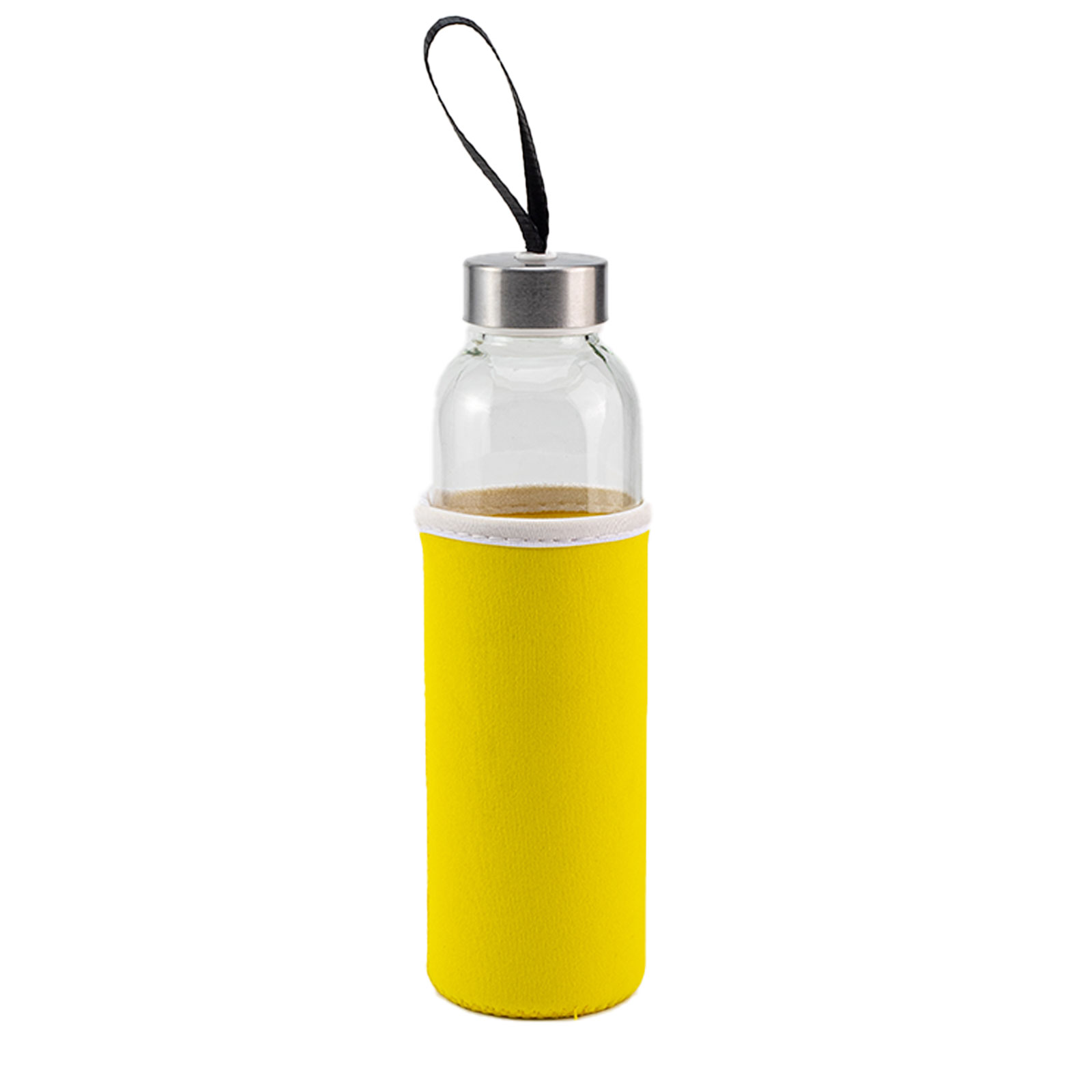 Ladoga 550 ml Cam Matara - Sarı promosyon ürünü