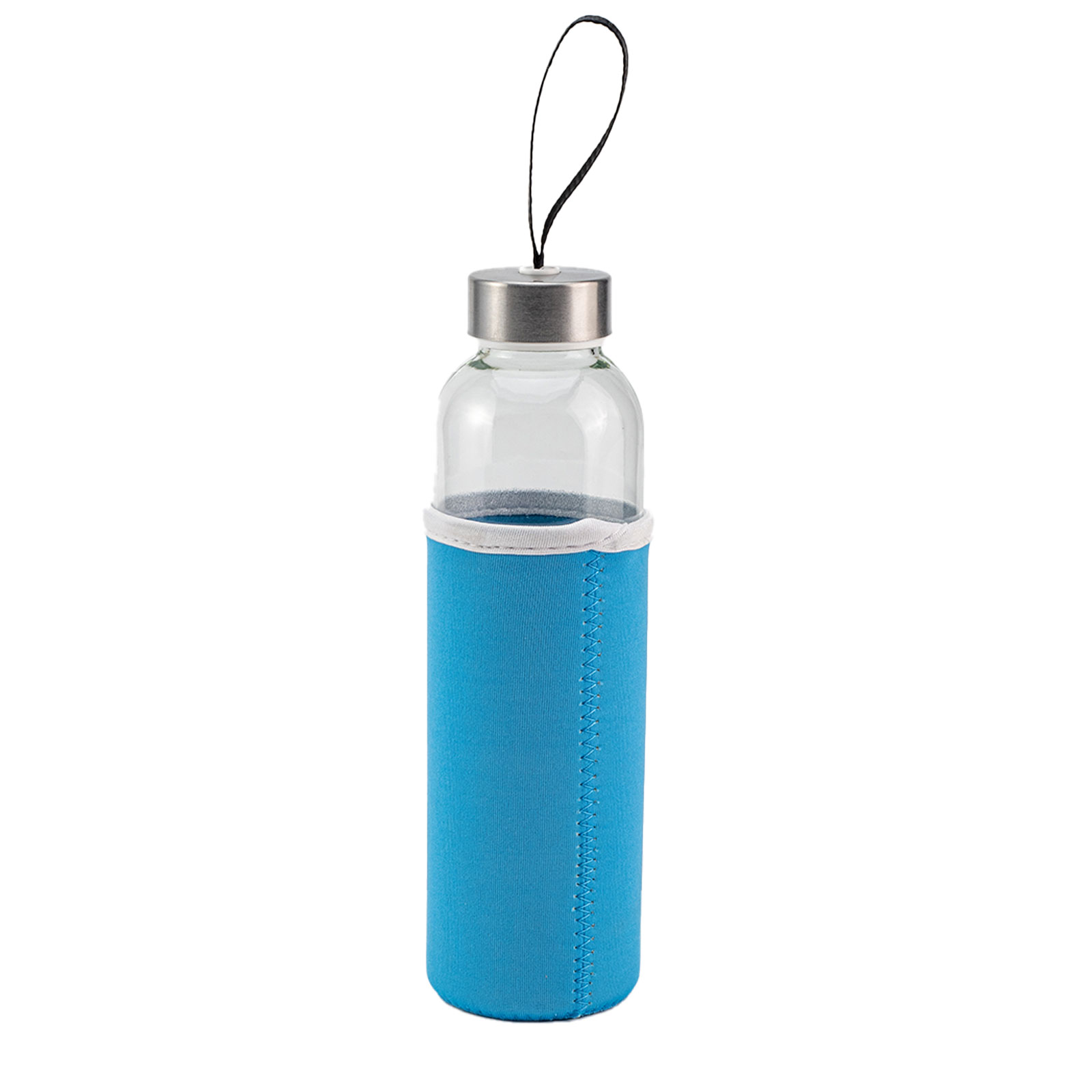 Ladoga 550 ml Cam Matara - Turkuaz promosyon ürünü