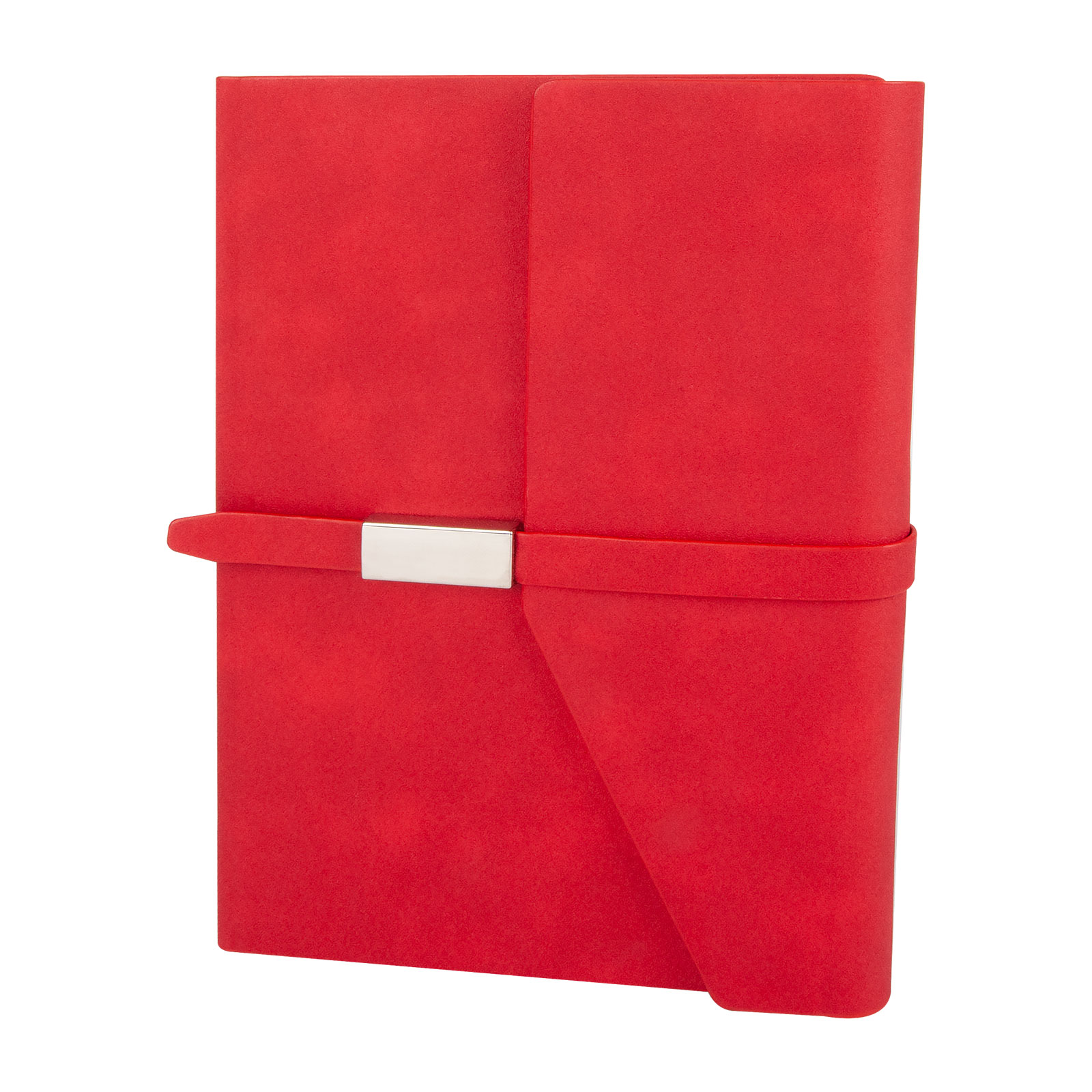 Mogan Tarihsiz Defter (15x21 cm) - Kırmızı promosyon ürünü
