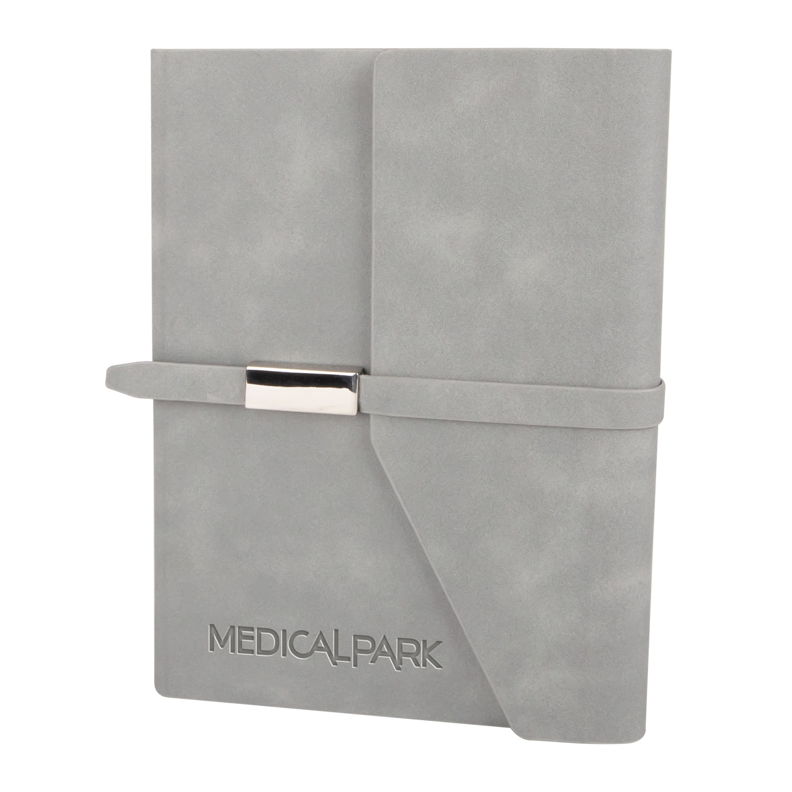 Mogan Tarihsiz Defter (15x21 cm) - Gri promosyon ürünü