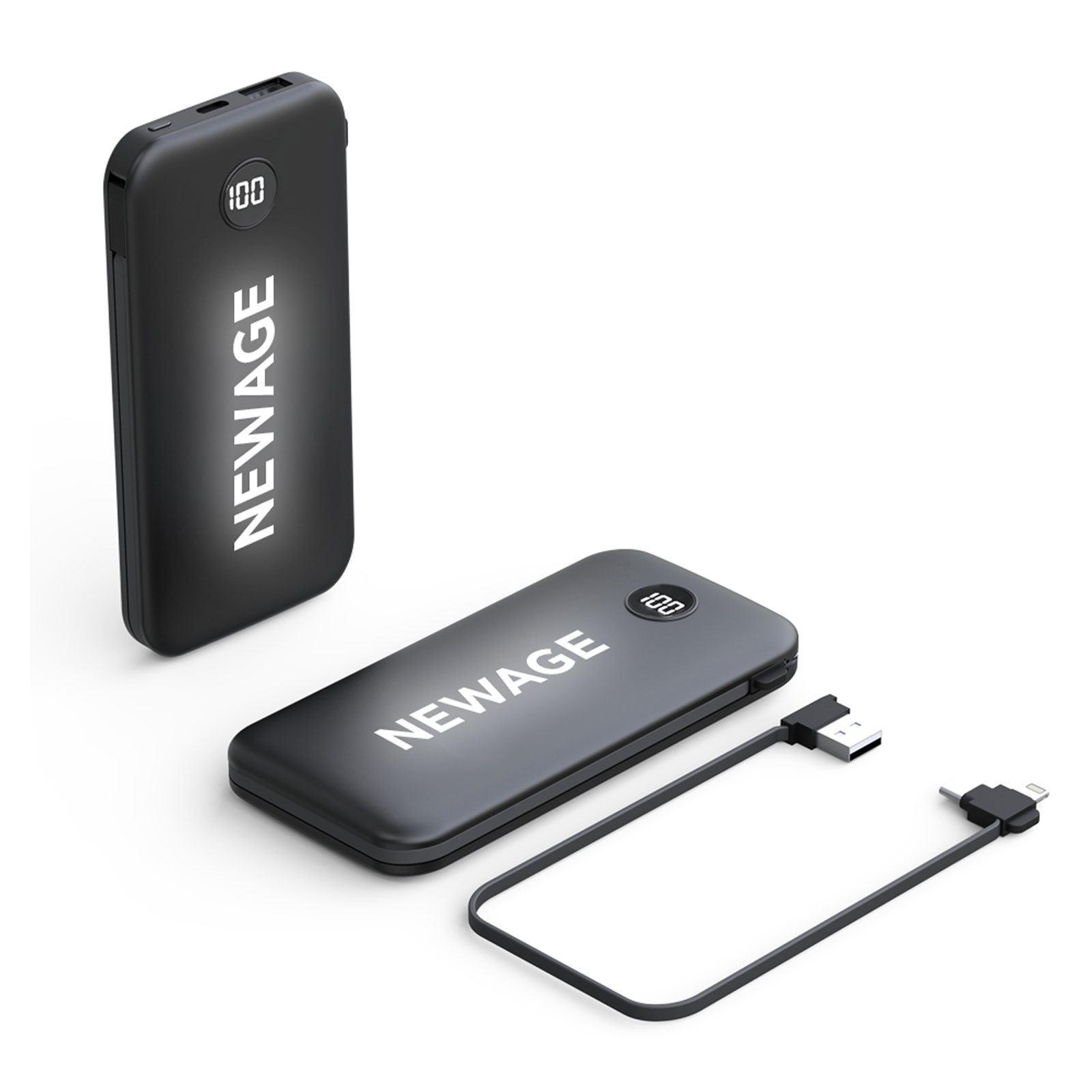 Ölüdeniz 10.000 mah Powerbank - Siyah promosyon ürünü