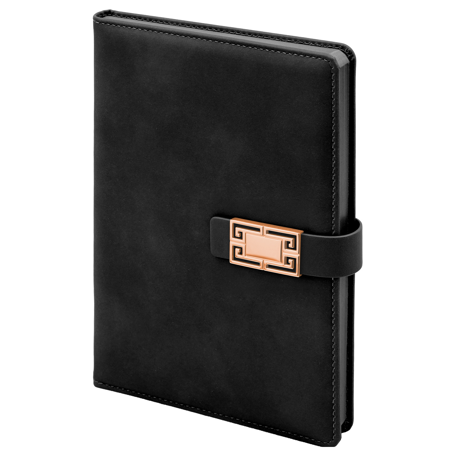 Öveçler Tarihsiz Defter (15x21 cm) - Siyah promosyon ürünü