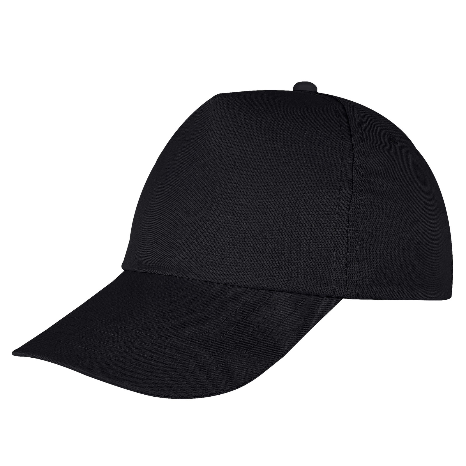 Papatya Polyester Şapka - Siyah promosyon ürünü