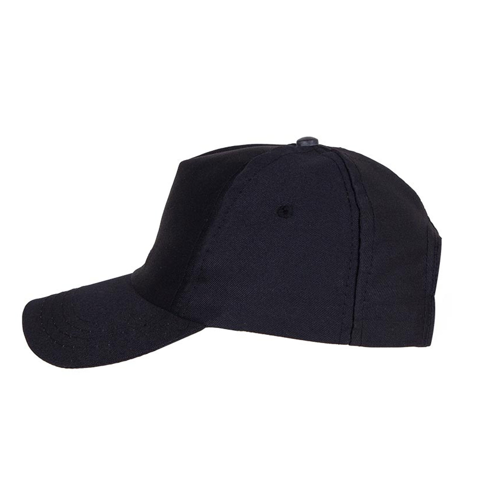 Papatya Polyester Şapka - Siyah promosyon ürünü