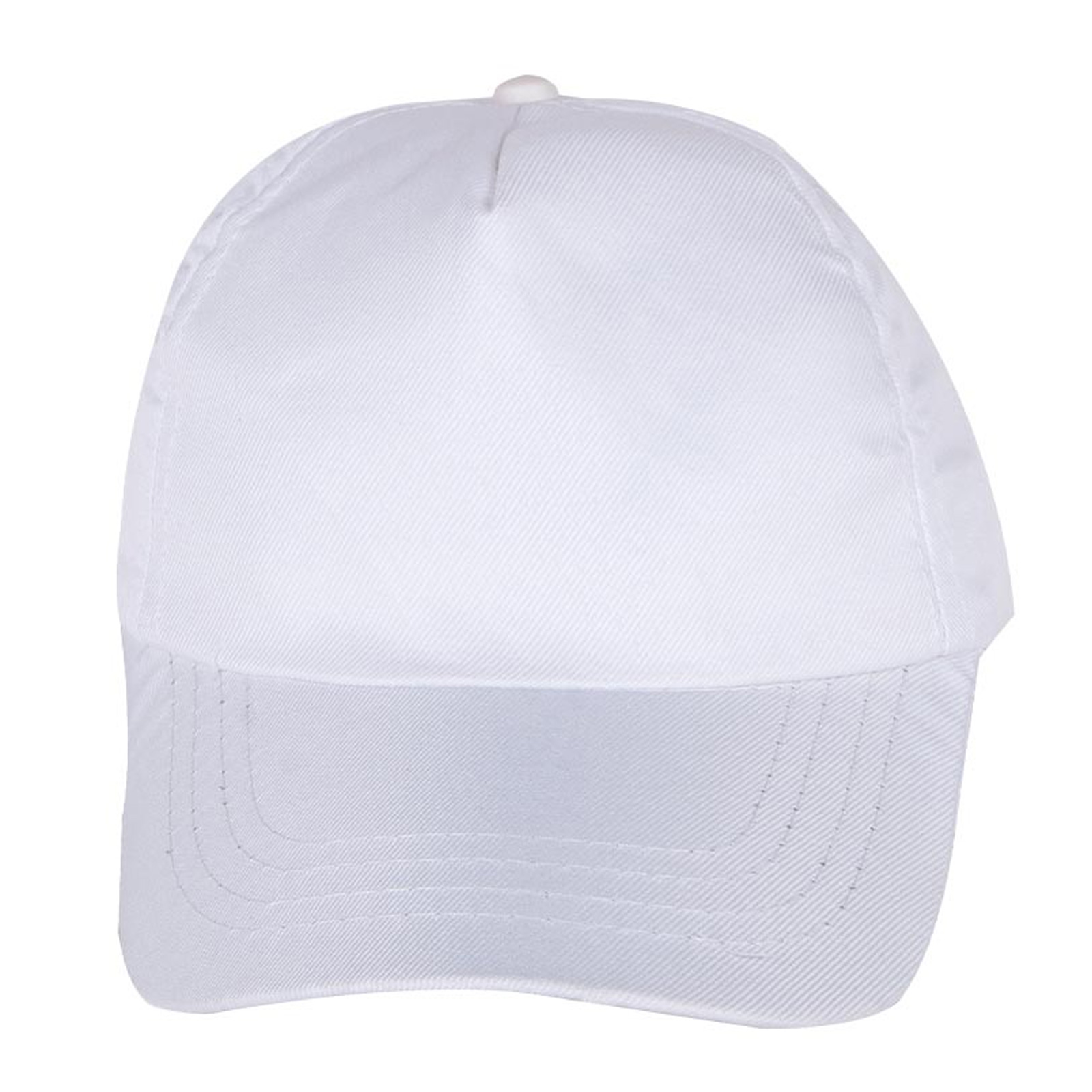 Papatya Polyester Şapka - Beyaz promosyon ürünü