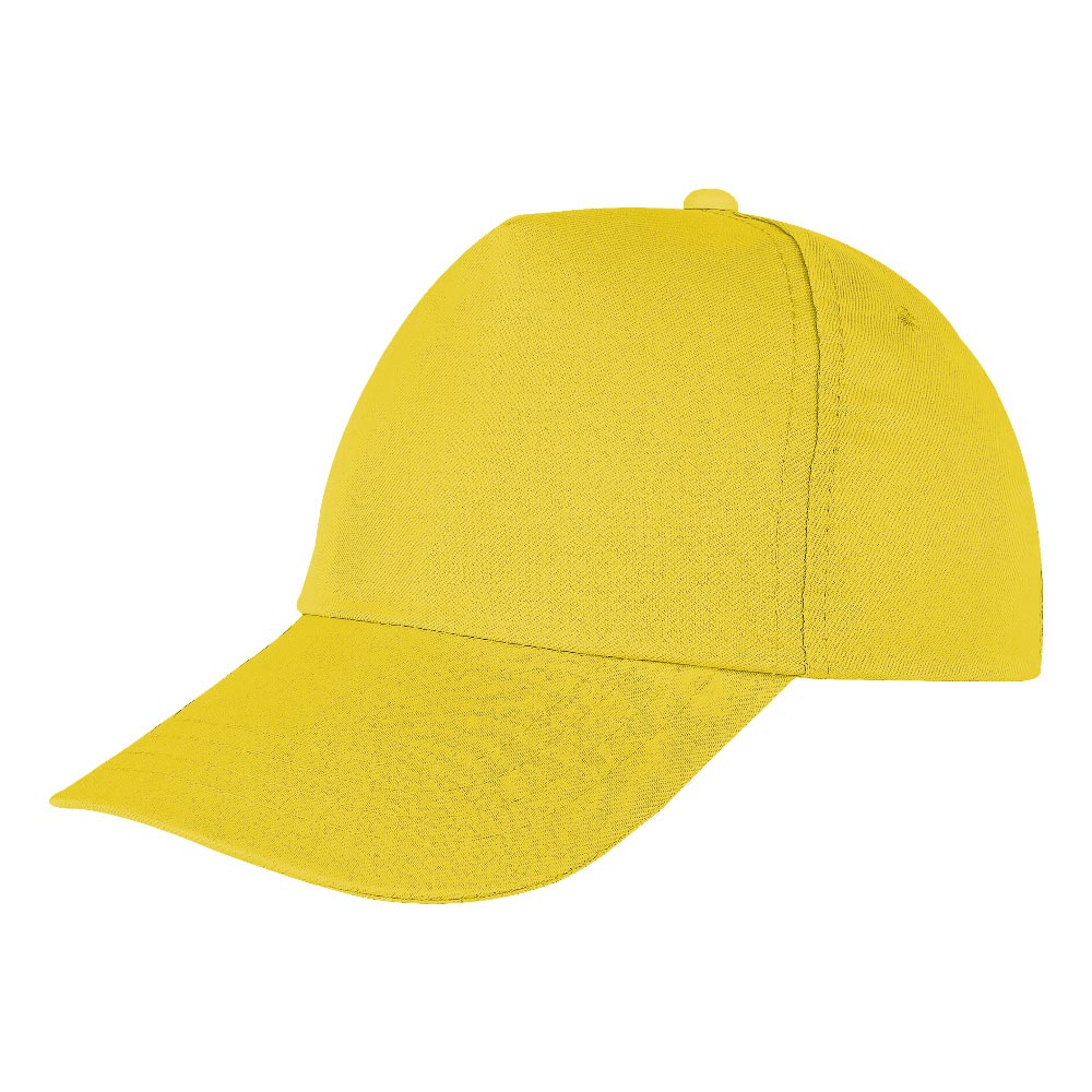 Papatya Polyester Şapka - Sarı promosyon ürünü