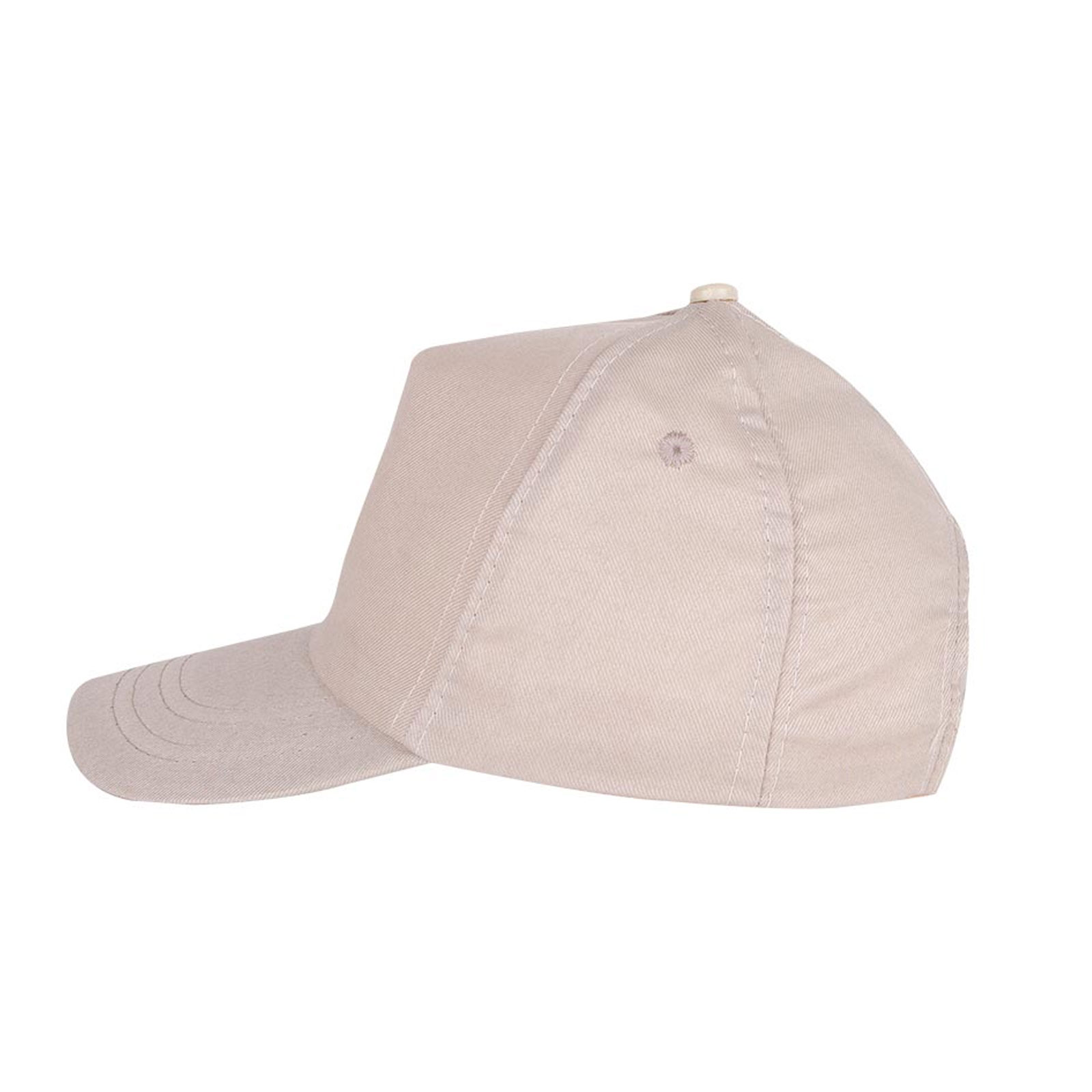 Papatya Polyester Şapka - Bej promosyon ürünü