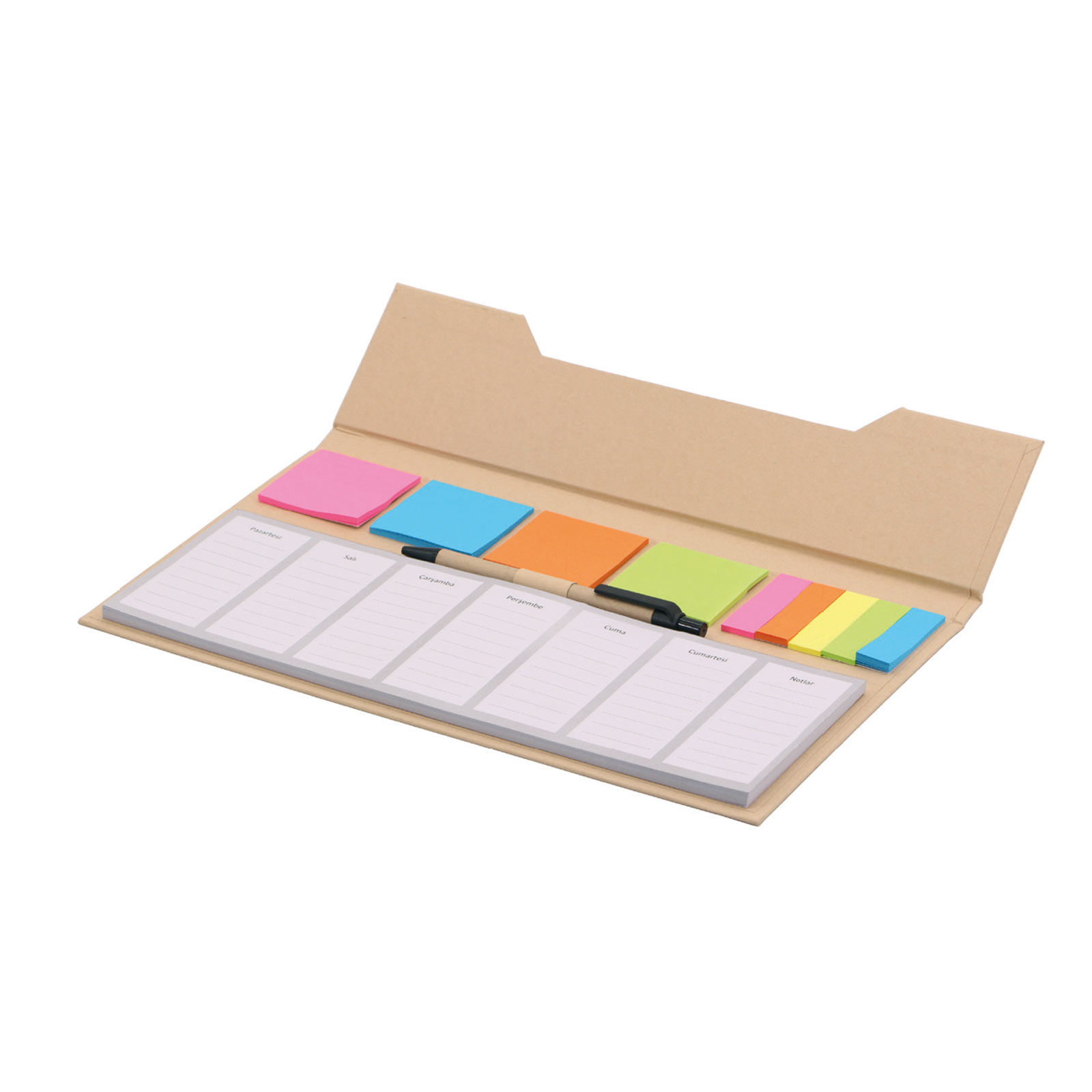 Safran Post-it Bloknot - Kraft promosyon ürünü