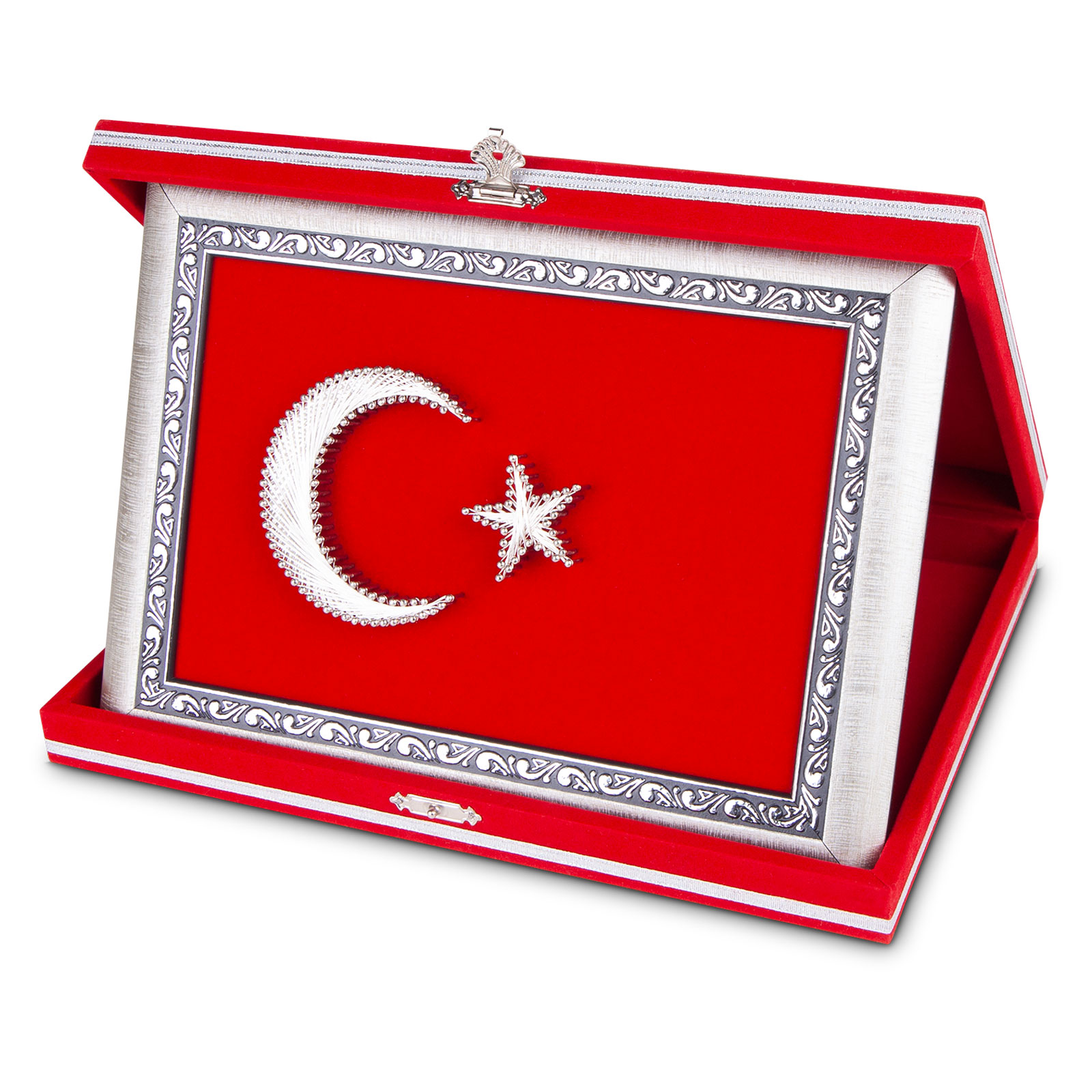 Sancak Dikdörtgen Bayrak Plaket — promosyon ürünü