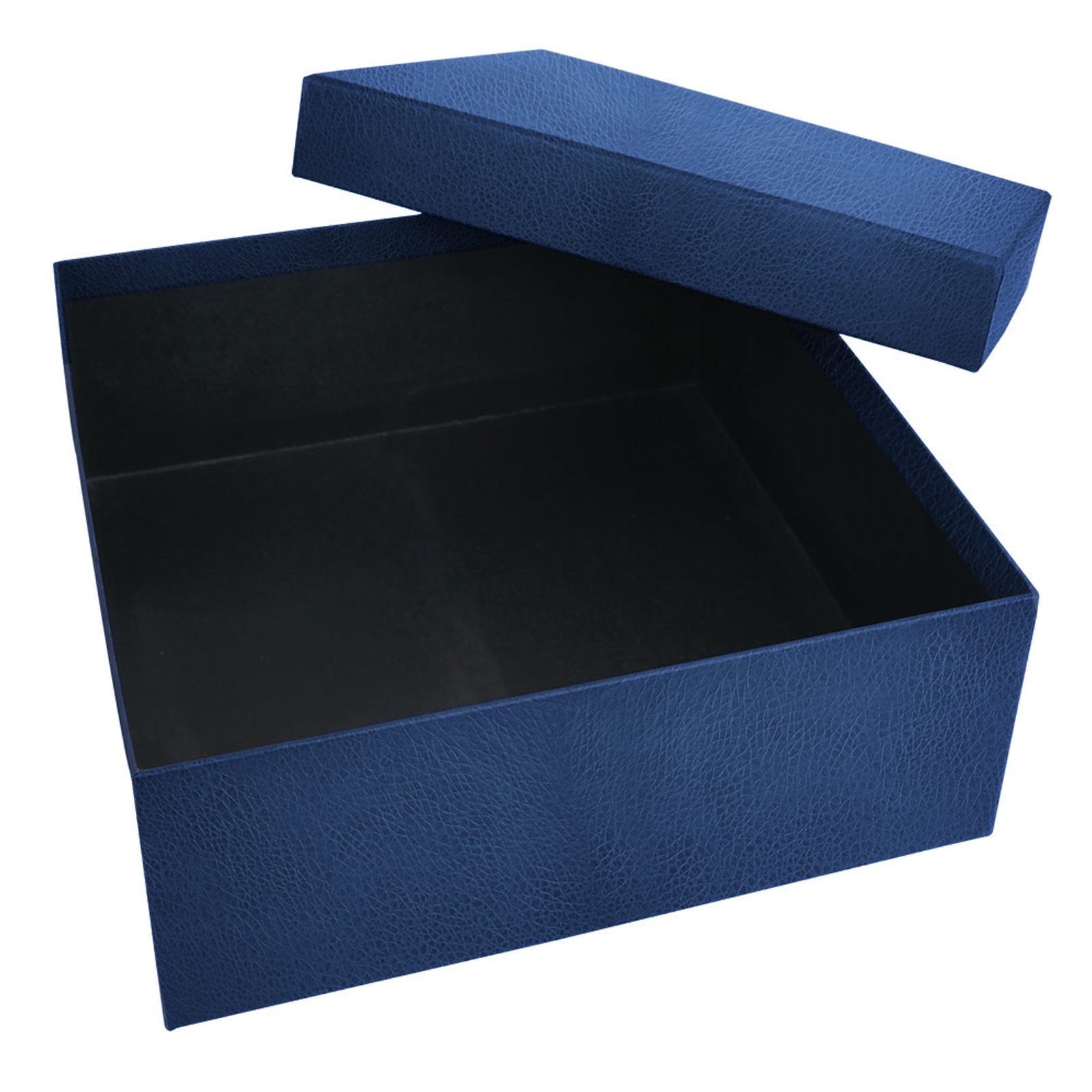 Sedir Geçme Kapak Kutu (30x30x10 cm) - Lacivert promosyon ürünü