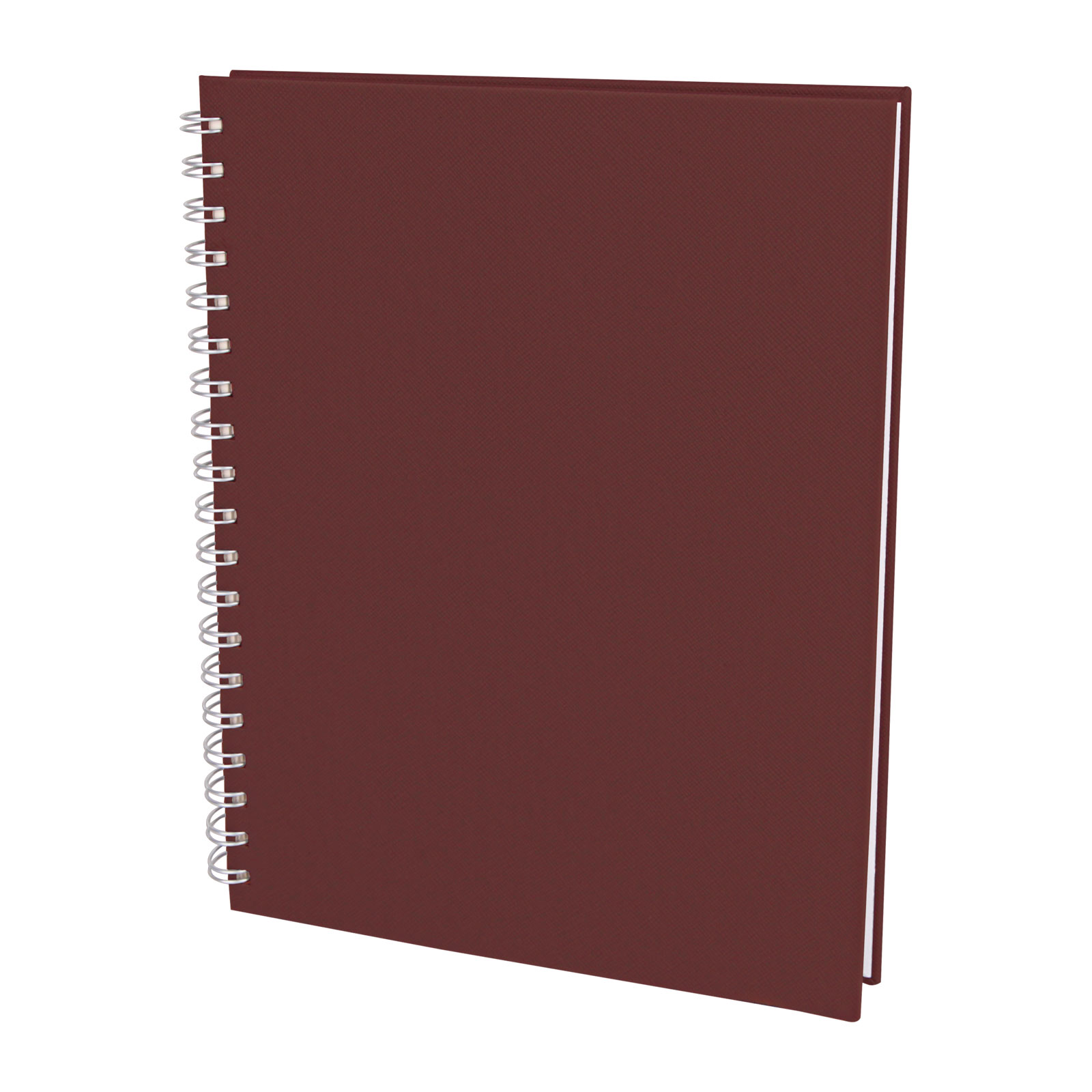 Seğmenler Kareli Spiralli Tarihsiz Defter (19x25 cm) - Taba promosyon ürünü