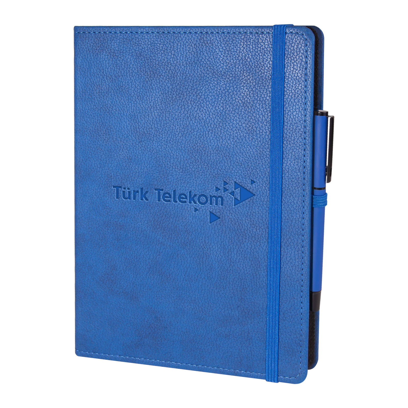 Söğütözü Spiralli Tarihsiz Defter (17x24 cm) - Lacivert promosyon ürünü