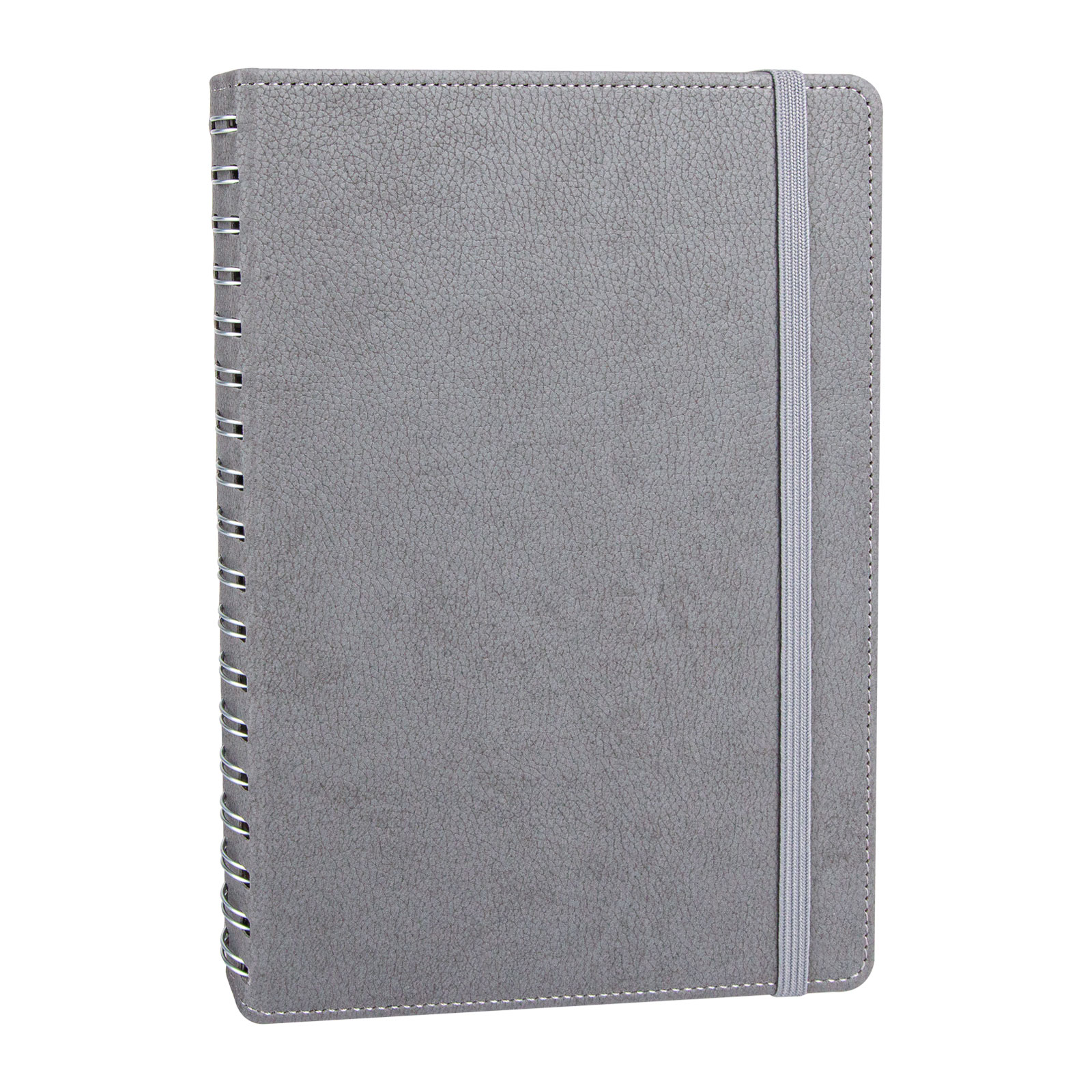 Söğütözü Spiralli Tarihsiz Defter (17x24 cm) - Gri promosyon ürünü