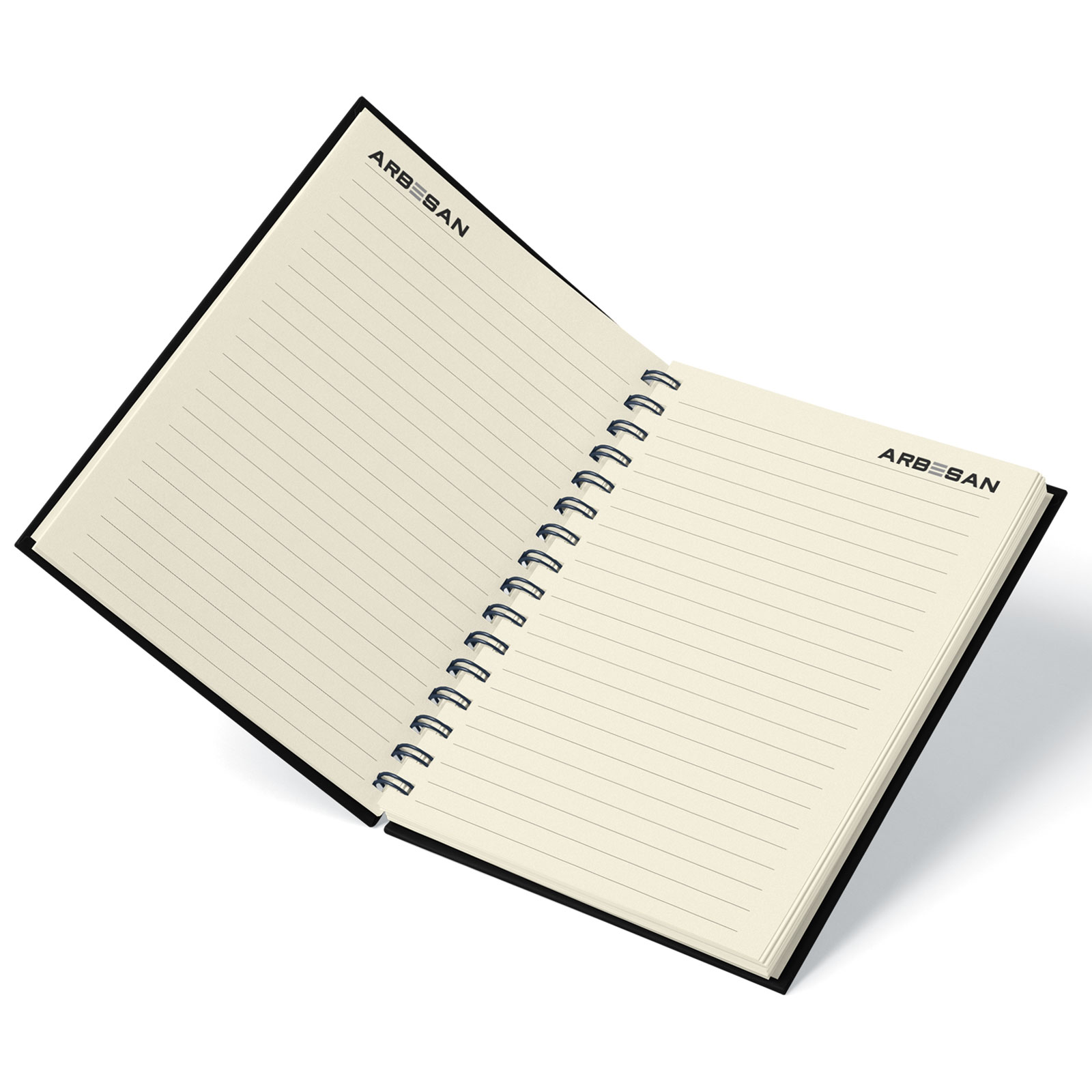 Tandoğan Kuşe Mukavva Sıvama Spiralli Defter 15x21 cm promosyon ürünü