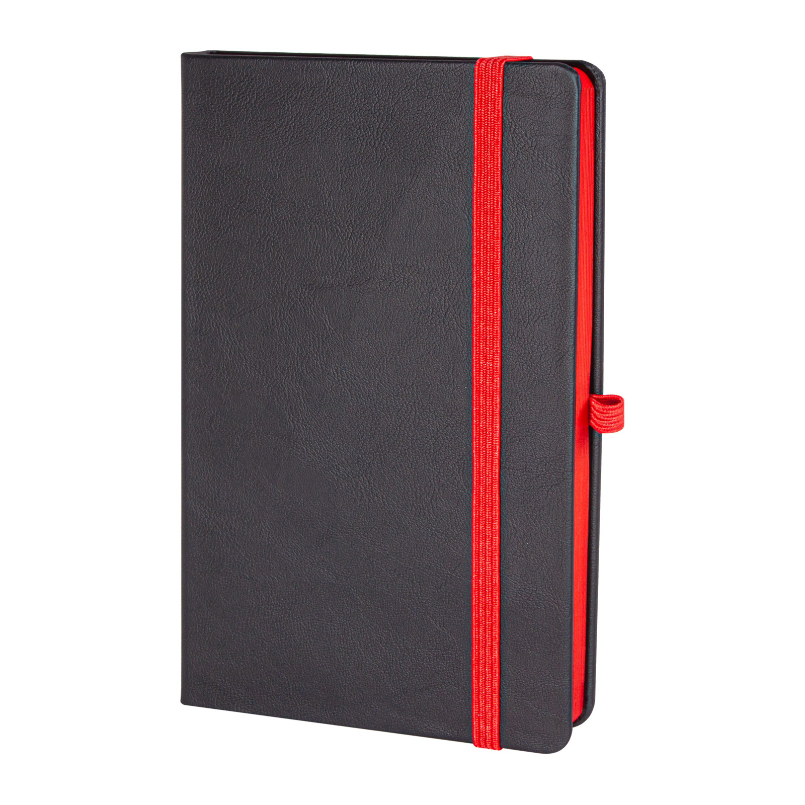 Tunalı Tarihsiz Defter (13x21 cm) - Kırmızı promosyon ürünü