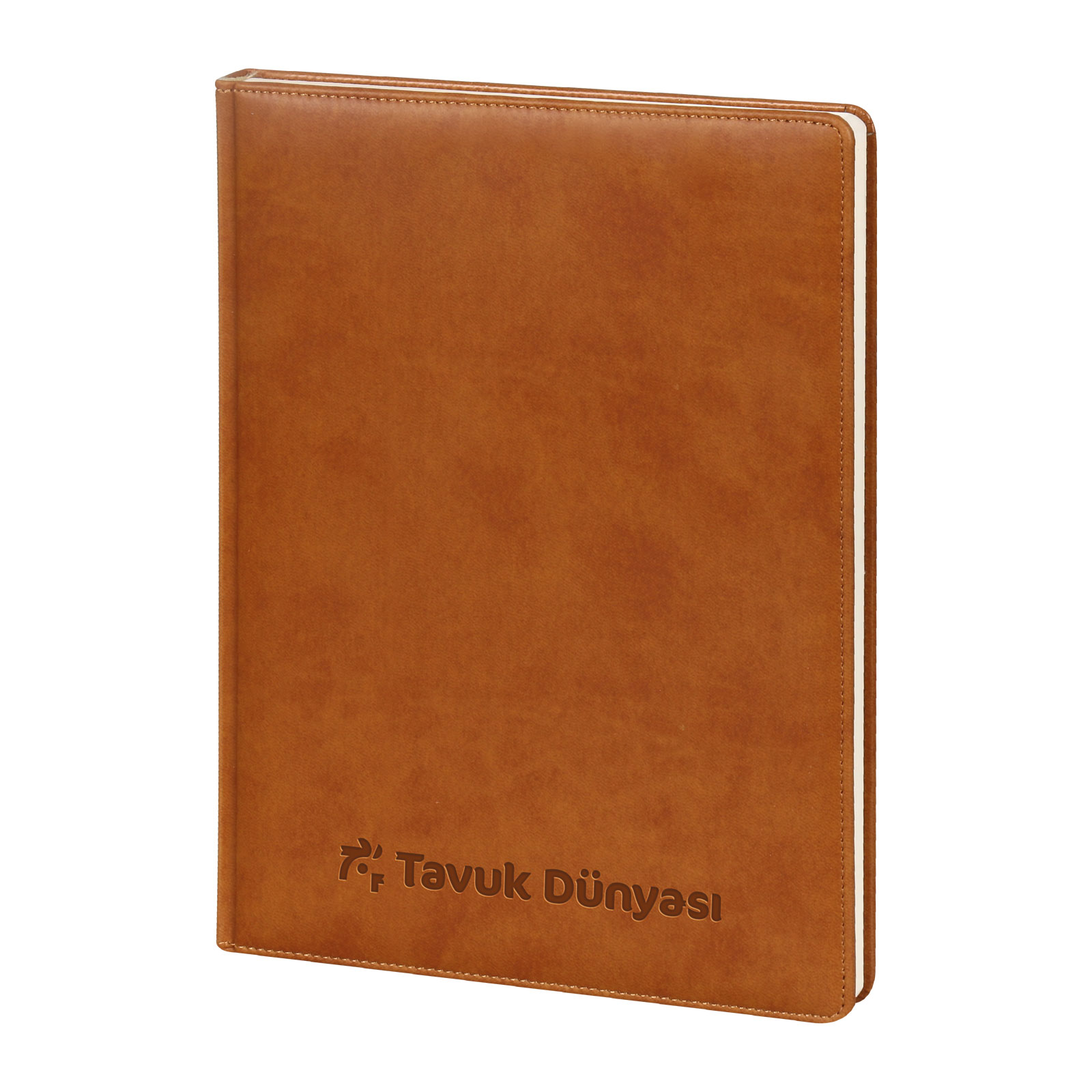 Yakacık Tarihli Günlük Ciltli Ajanda (20x28 cm) - Taba promosyon ürünü